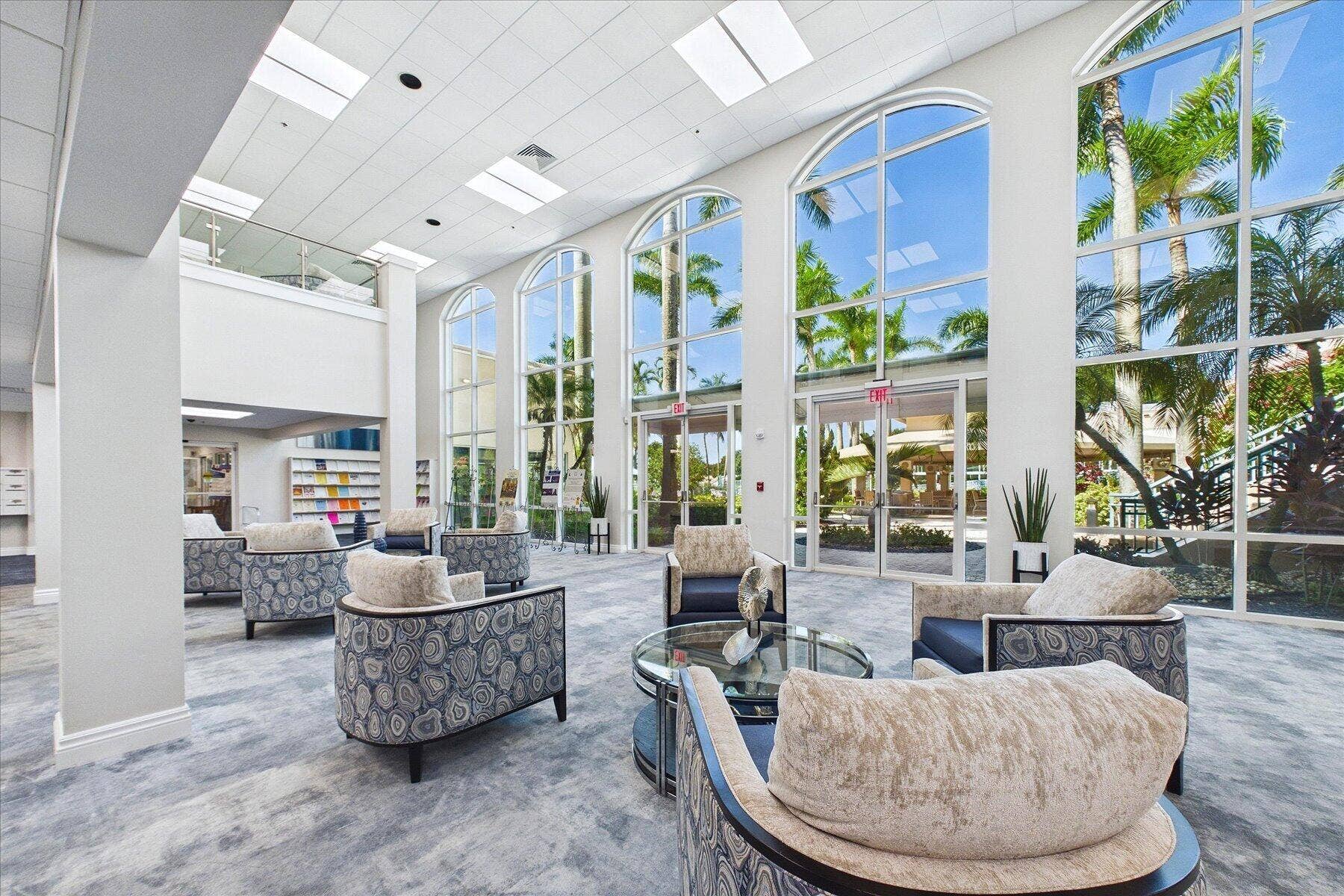 12776 CORAL LAKES Drive, Boynton Beach, FL 33437 Clubhouse gathering area