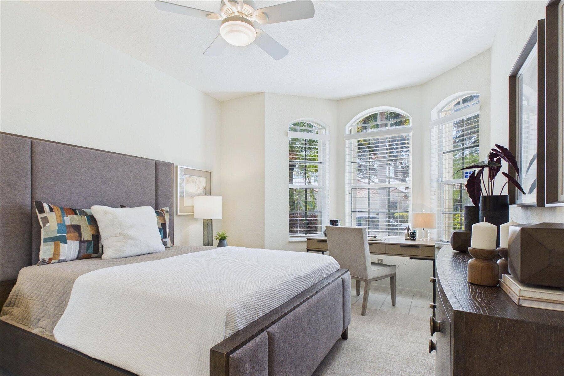 12776 CORAL LAKES Drive, Boynton Beach, FL 33437 Bedroom 2 with S Exposure