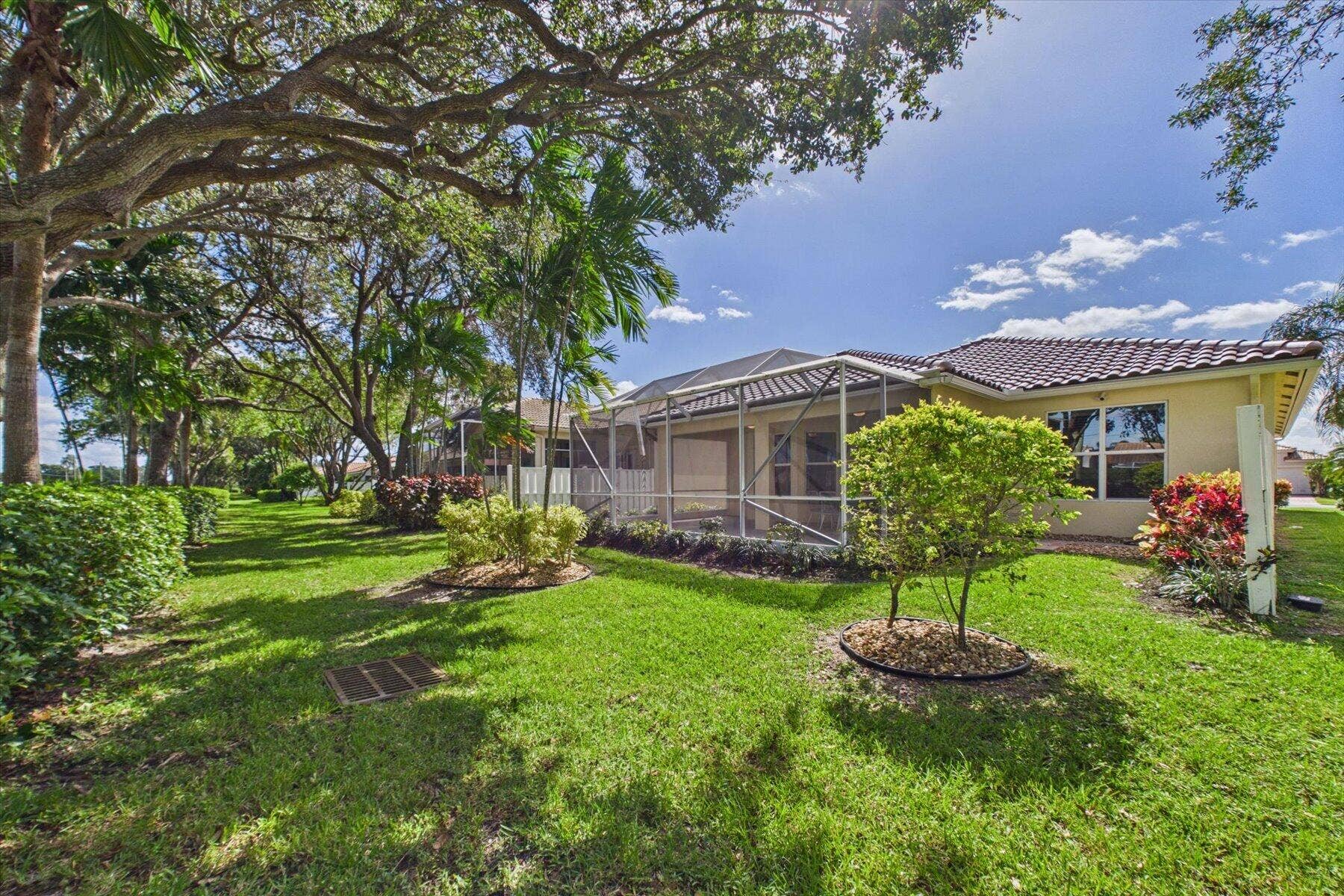 12776 CORAL LAKES Drive, Boynton Beach, FL 33437 Rear view of Home