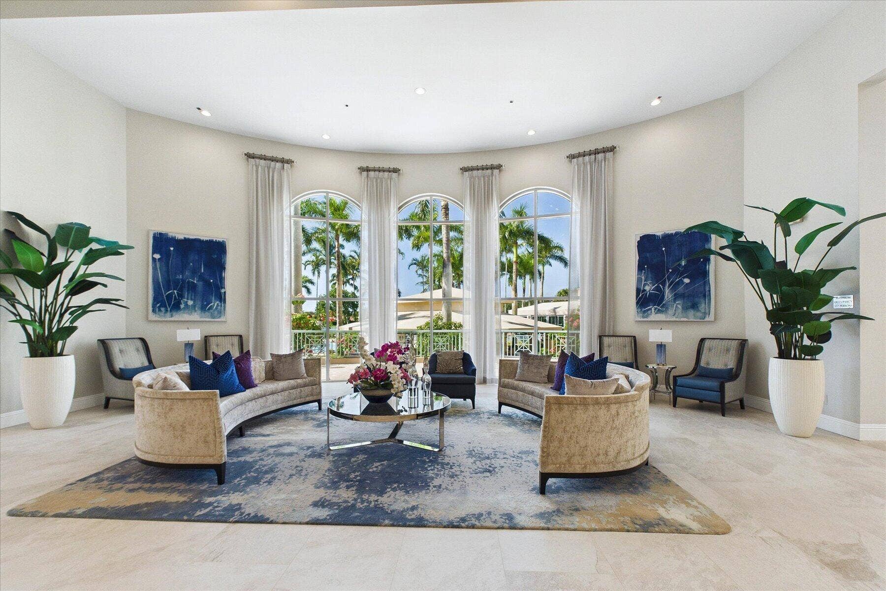 12776 CORAL LAKES Drive, Boynton Beach, FL 33437 Clubhouse Sitting Area
