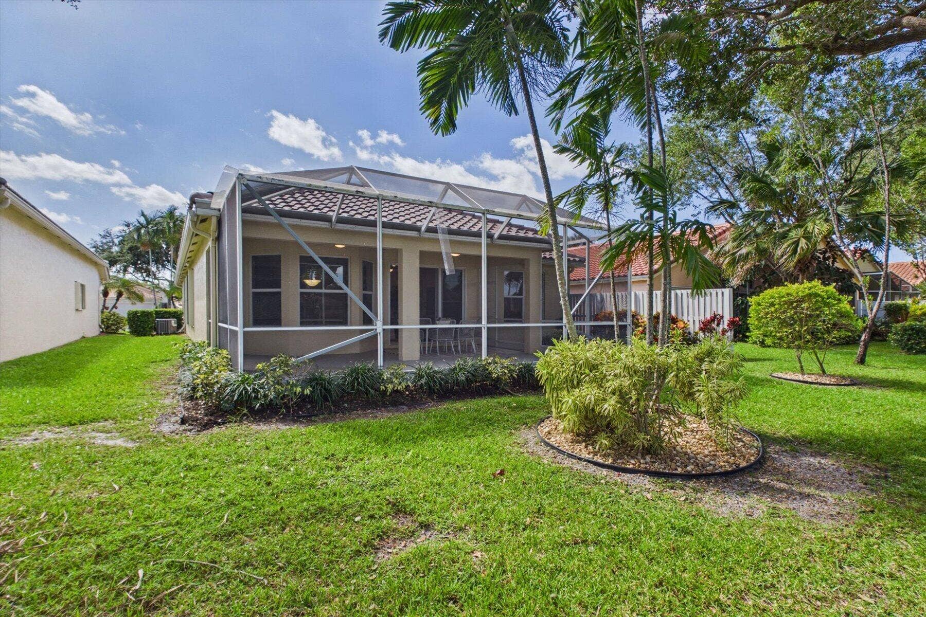 12776 CORAL LAKES Drive, Boynton Beach, FL 33437 Rear View of Home