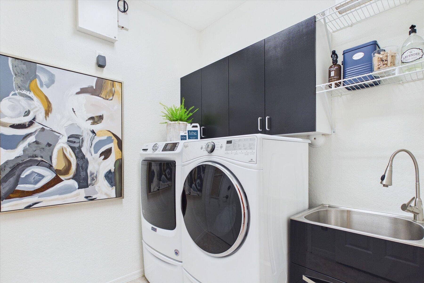 12776 CORAL LAKES Drive, Boynton Beach, FL 33437 Laundry Room with W/D and Sink