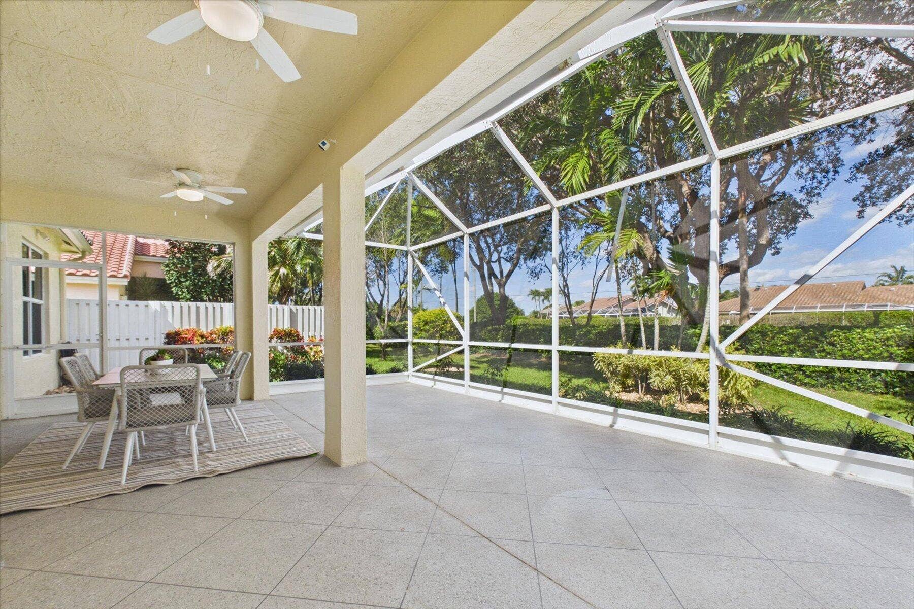 12776 CORAL LAKES Drive, Boynton Beach, FL 33437 Private Garden View