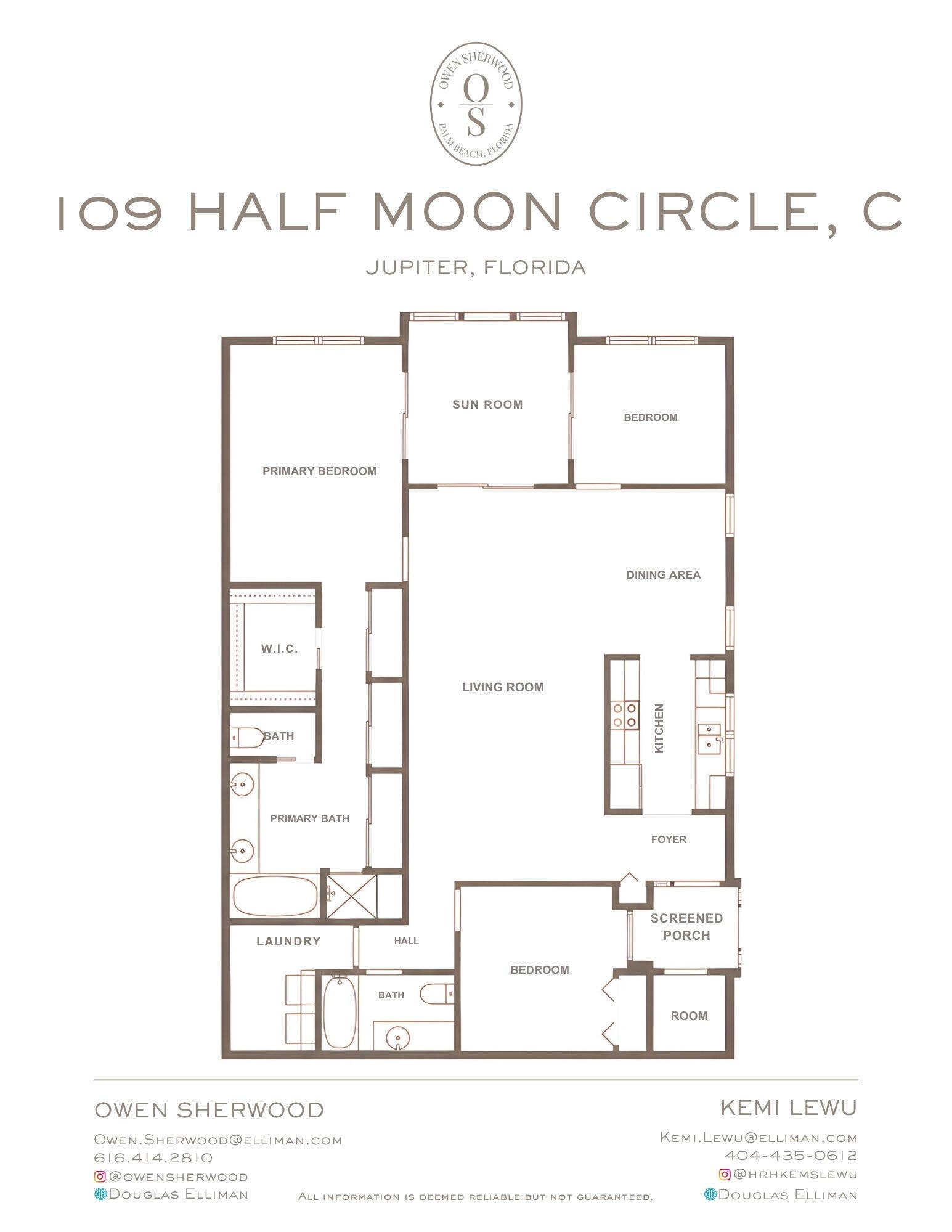 109 Half Moon Circle, C - Floor Plan