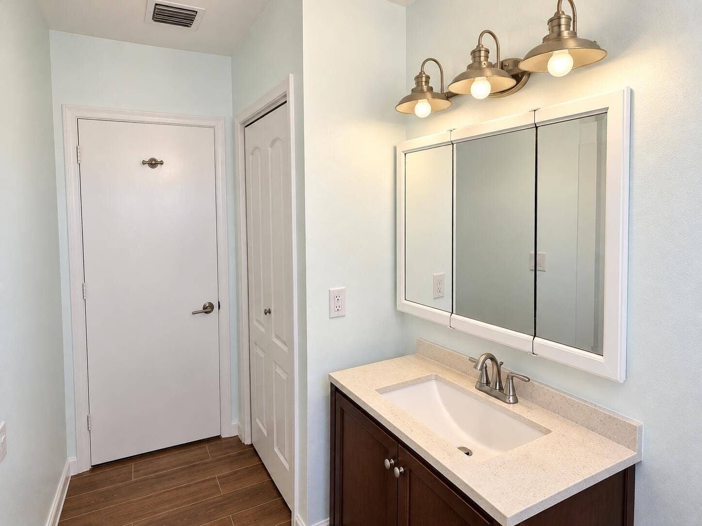 14915 WHATLEY Road, Delray Beach, Delray Beach, FL 33445 Minimal Mint Bathroom Vanity Corridor