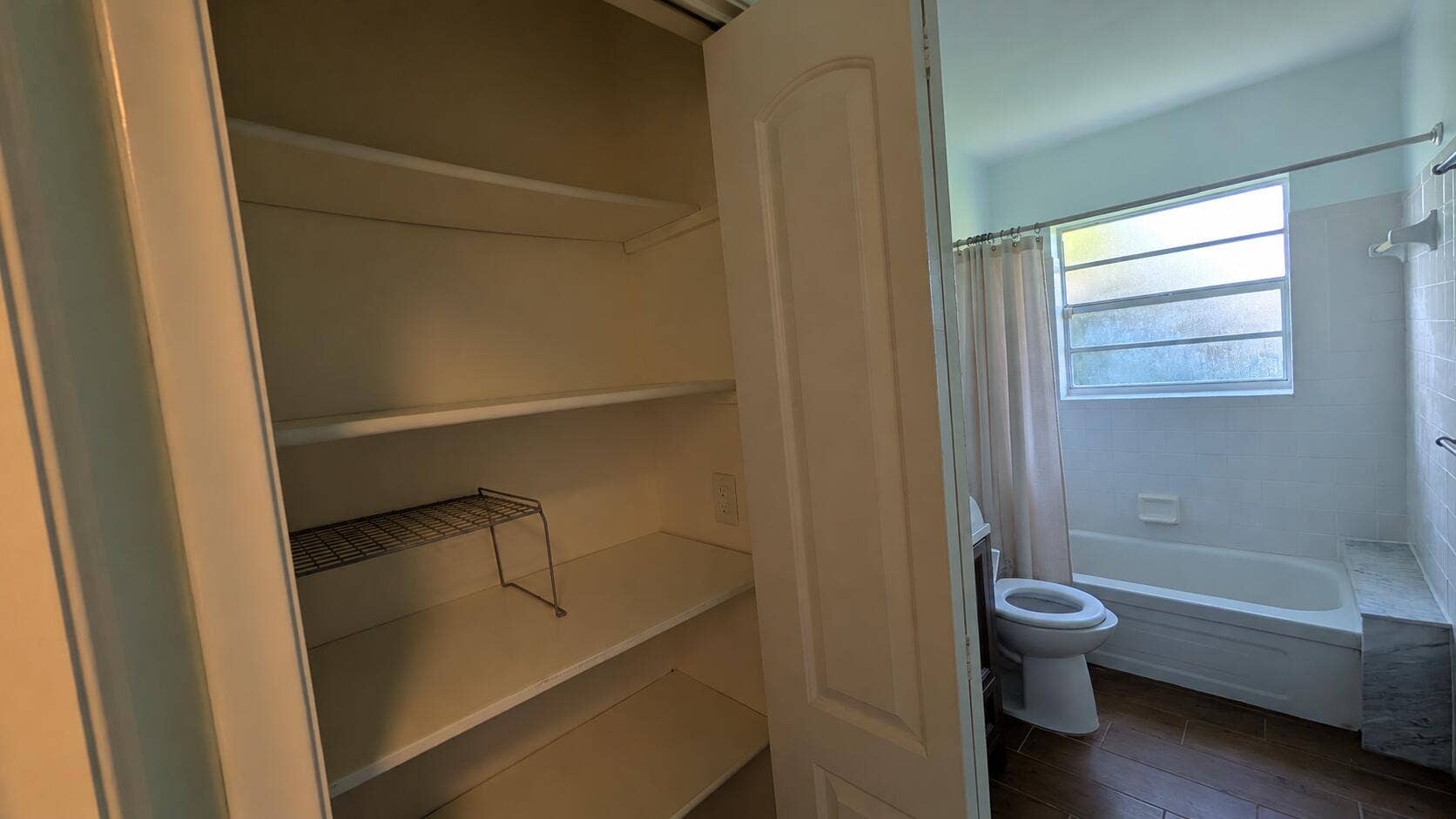 14915 WHATLEY Road, Delray Beach, Delray Beach, FL 33445 Neutral Linen Closet and Bathroom Interi