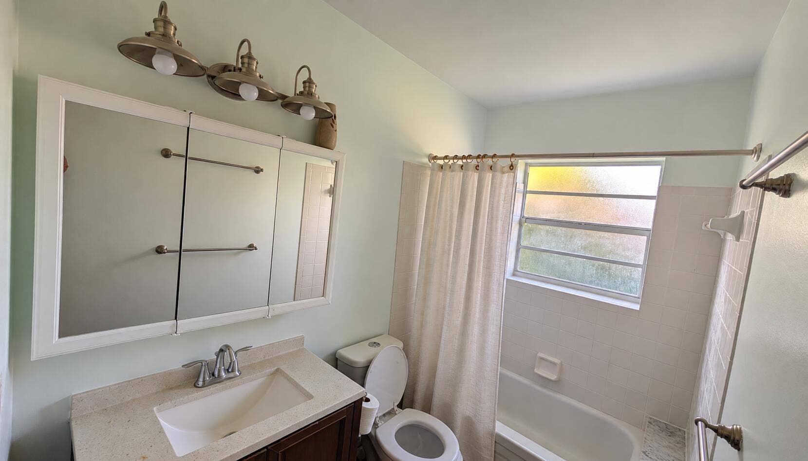 14915 WHATLEY Road, Delray Beach, Delray Beach, FL 33445 Bright Neutral Bathroom with Frosted Win