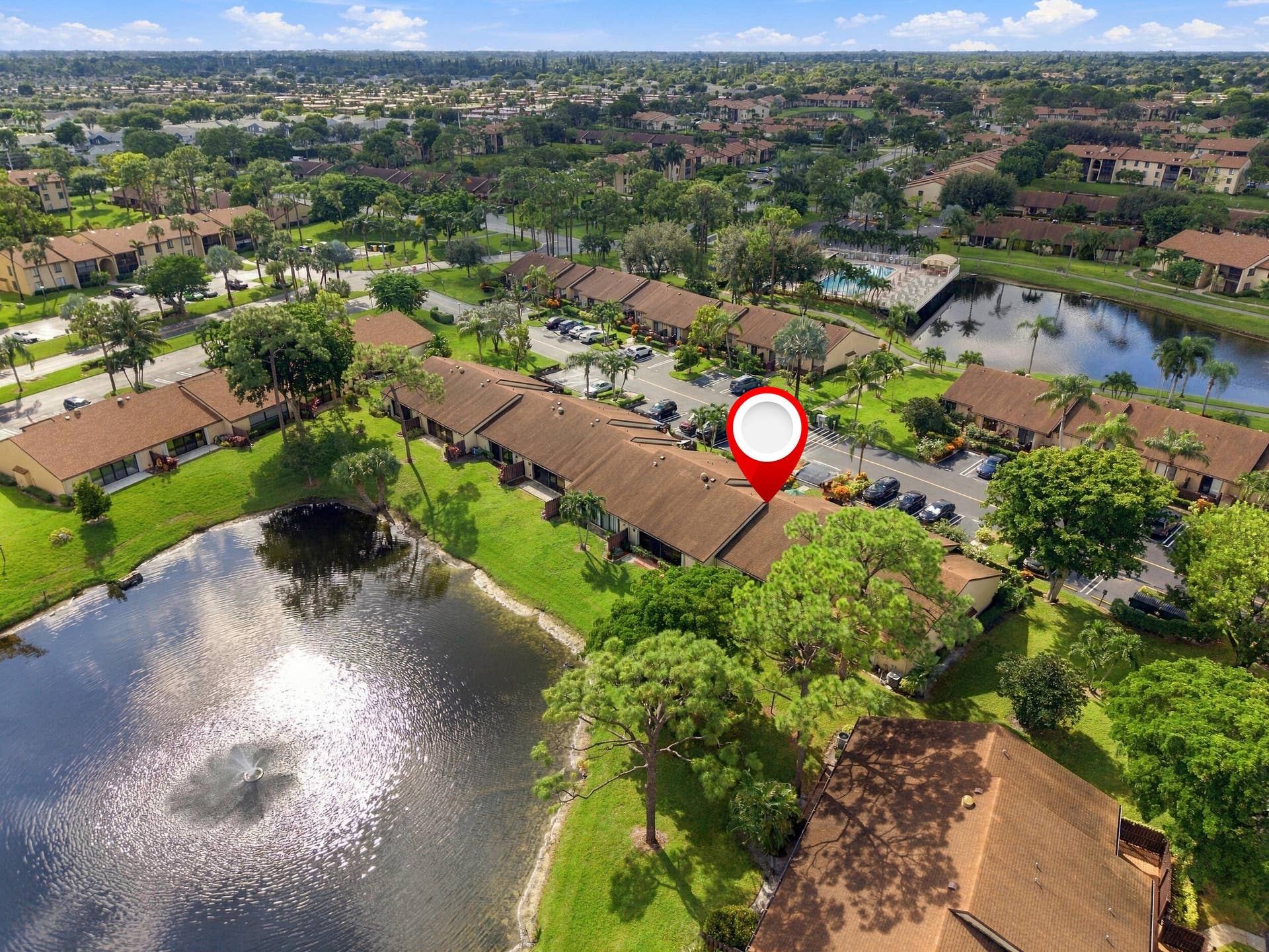612 Sea Pine Way, #C, Greenacres, FL 33415 Aerial