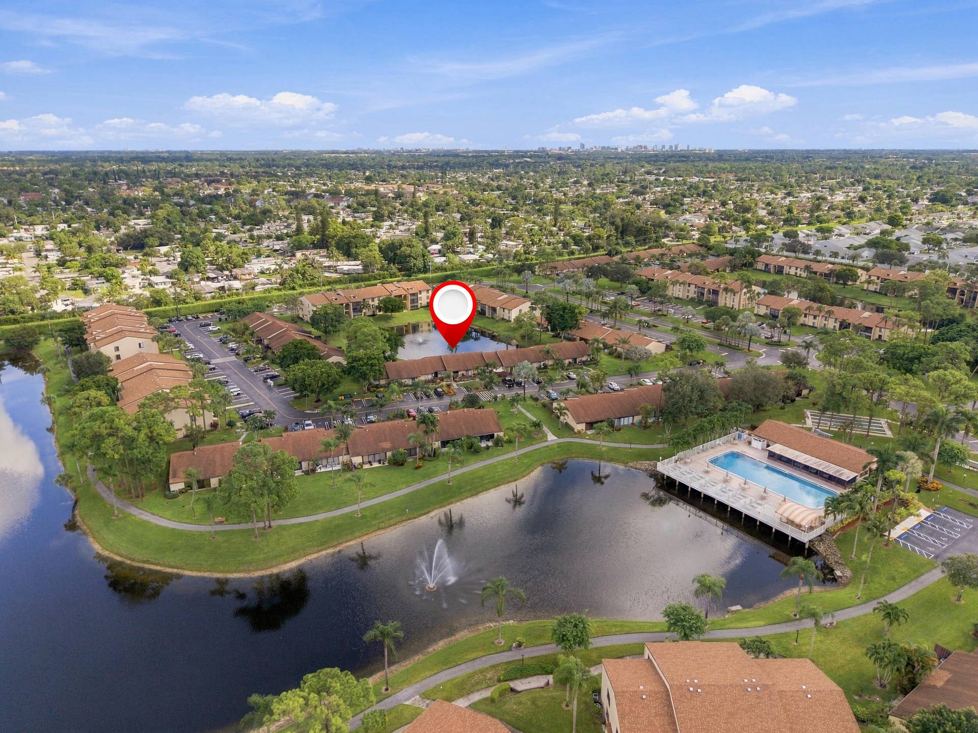 612 Sea Pine Way, #C, Greenacres, FL 33415 Aerial