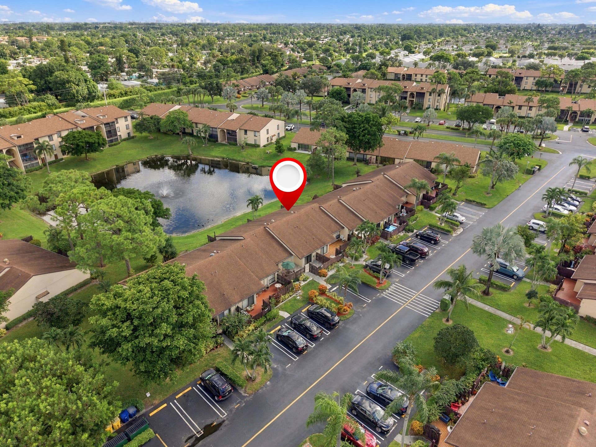 612 Sea Pine Way, #C, Greenacres, FL 33415 Aerial