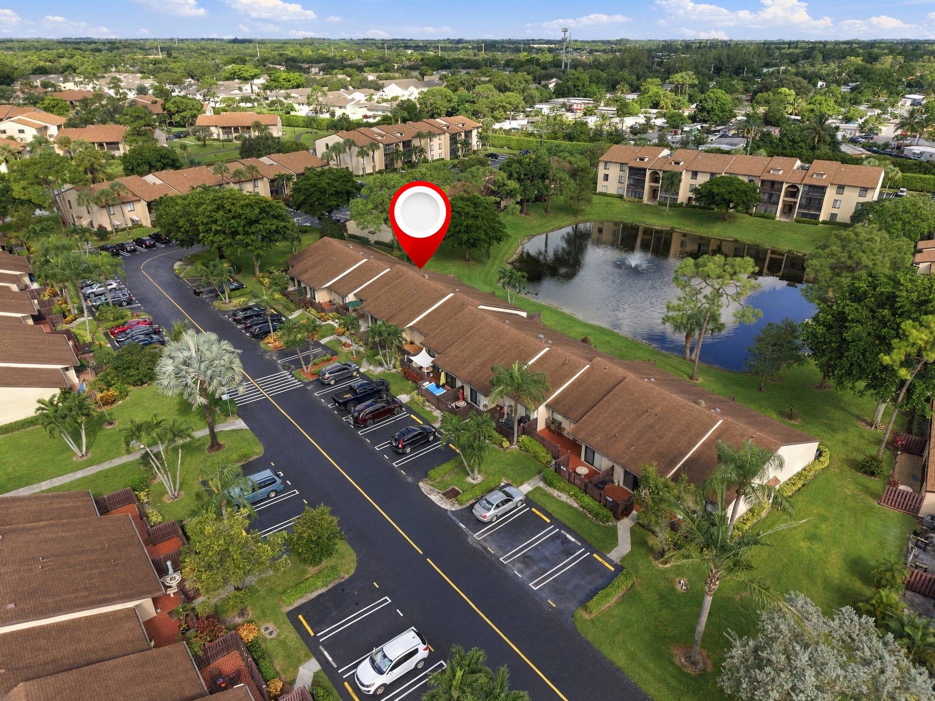612 Sea Pine Way, #C, Greenacres, FL 33415 Aerial