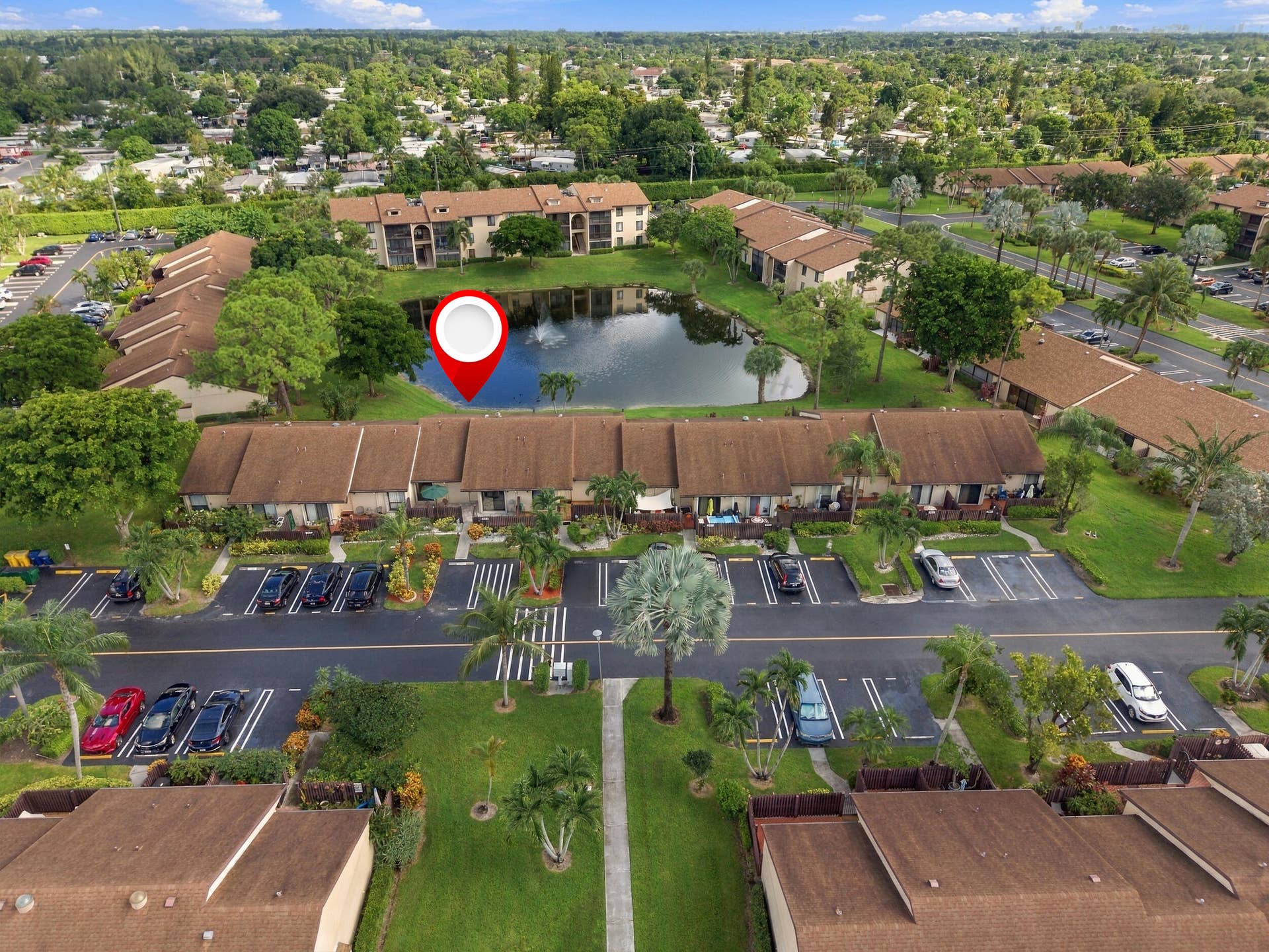 612 Sea Pine Way, #C, Greenacres, FL 33415 Aerial