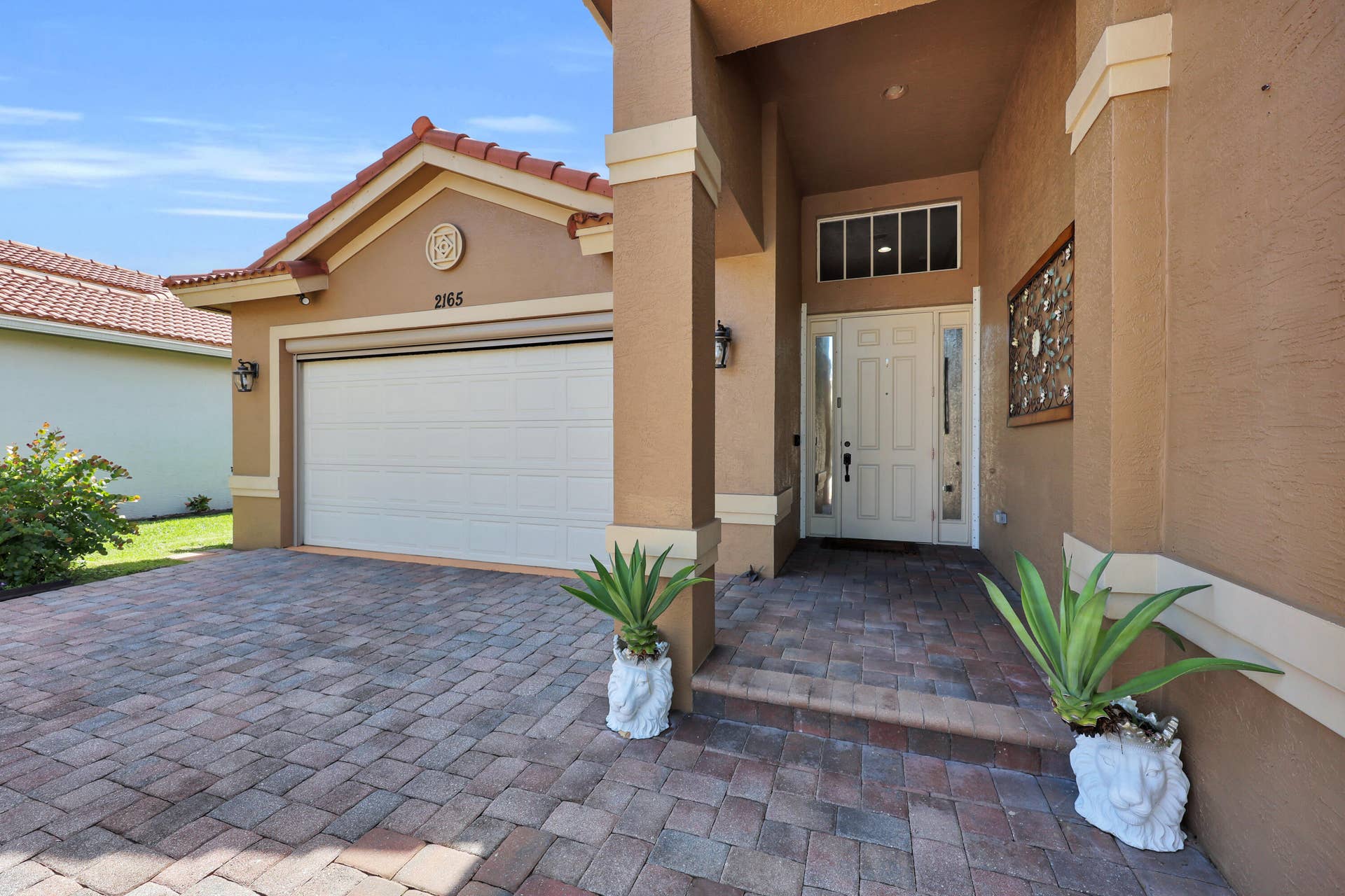 2165 Newport Isles Boulevard, Port St Lucie, FL 34953 Front Exterior Entry