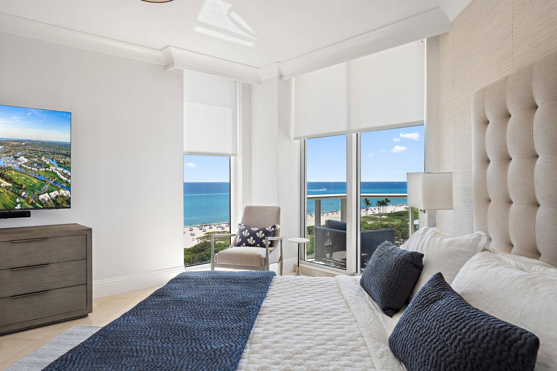 2700 N Ocean Drive, #801b, Singer Island, FL 33404 Primary Bedroom