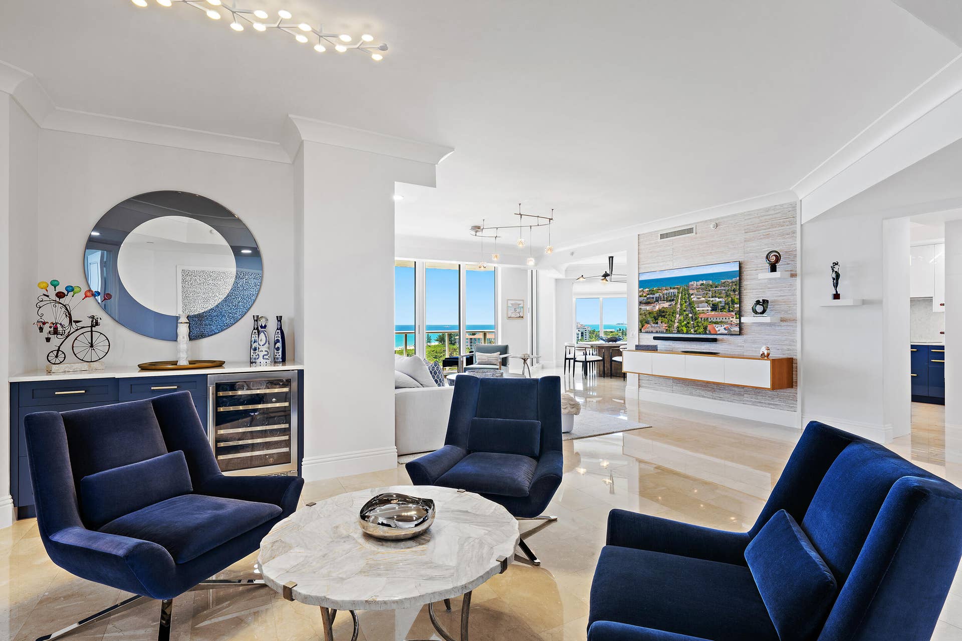 2700 N Ocean Drive, #801b, Singer Island, FL 33404 Open Sitting Area