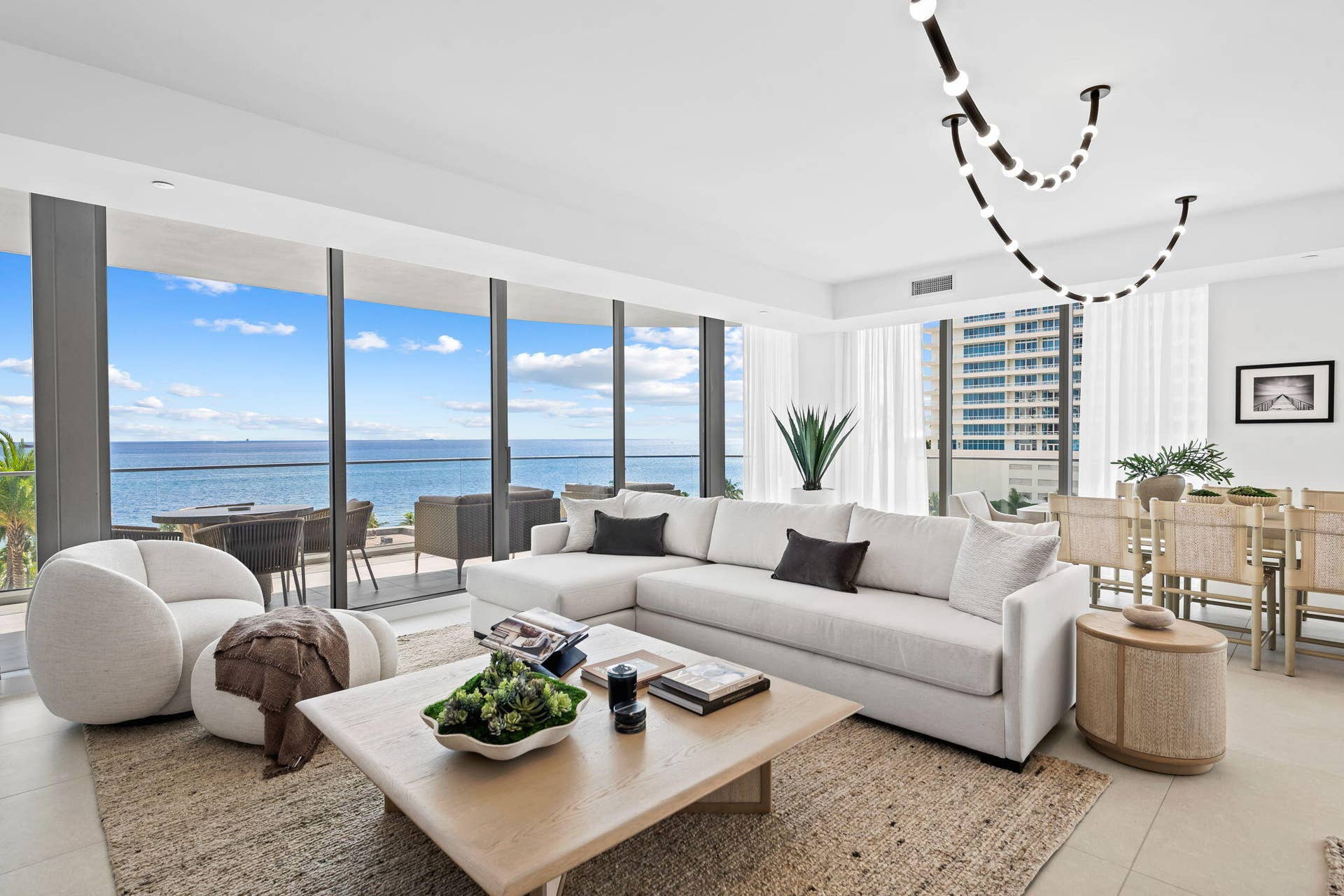 Living and dining area
