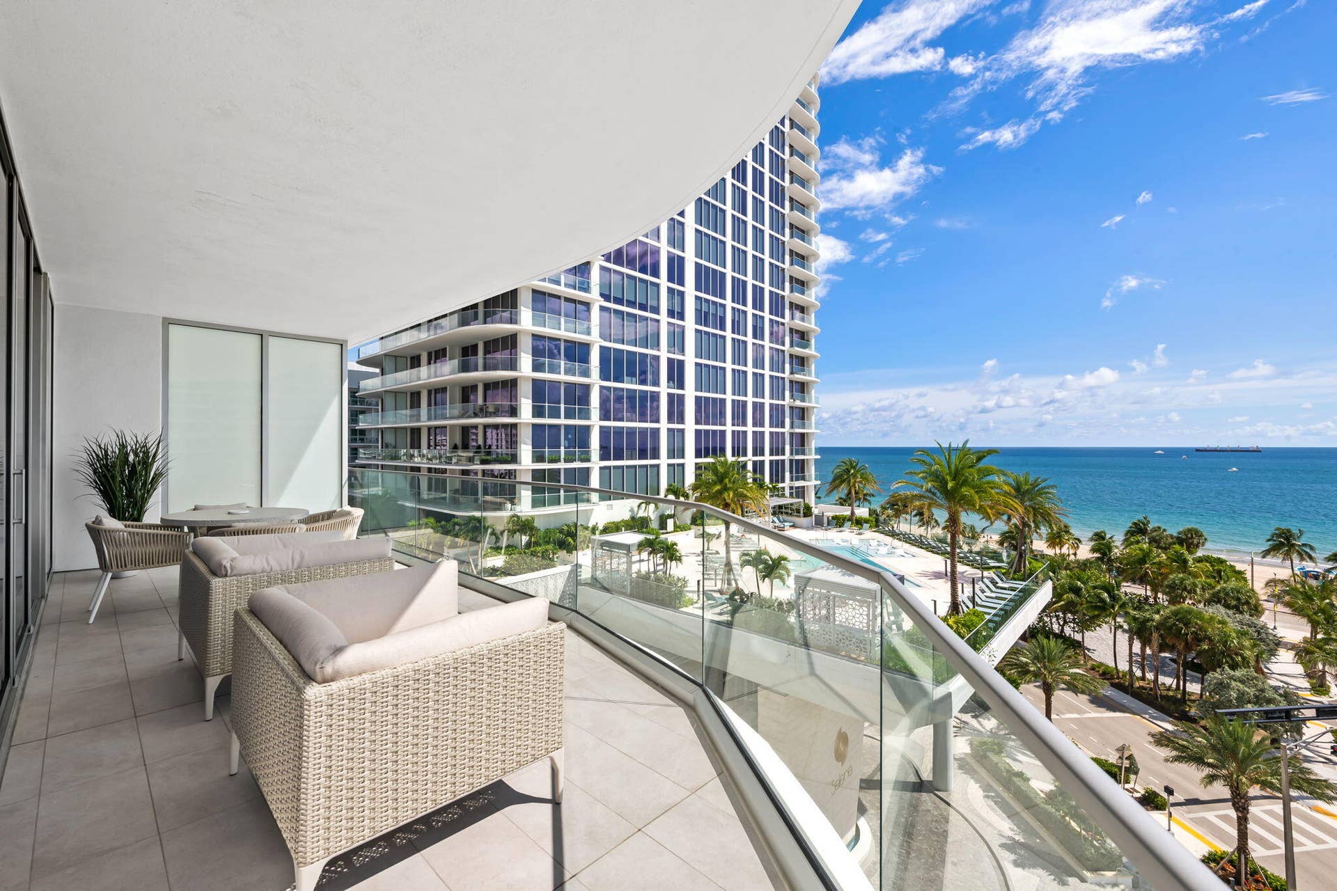 Ocean front view from great area