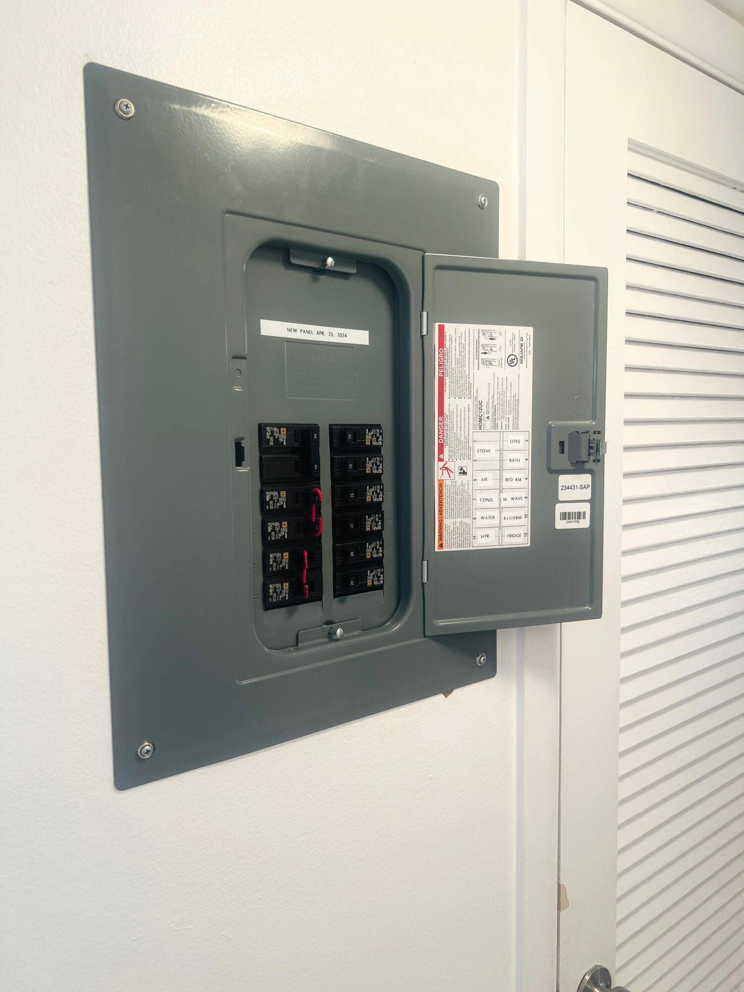 New Electrical Panel