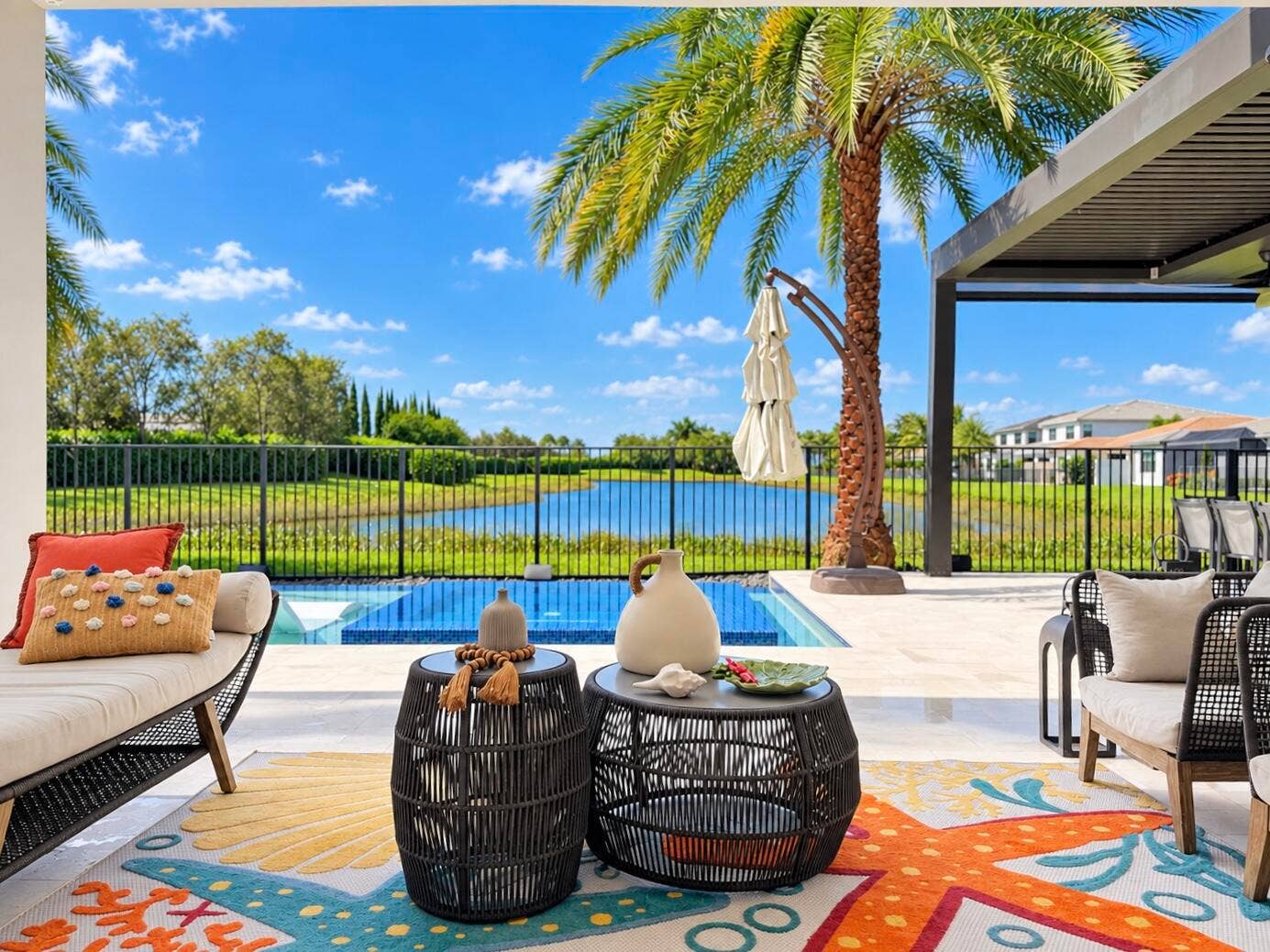 17119 Aquavera Way, Boca Raton, FL 33496 Covered Patio