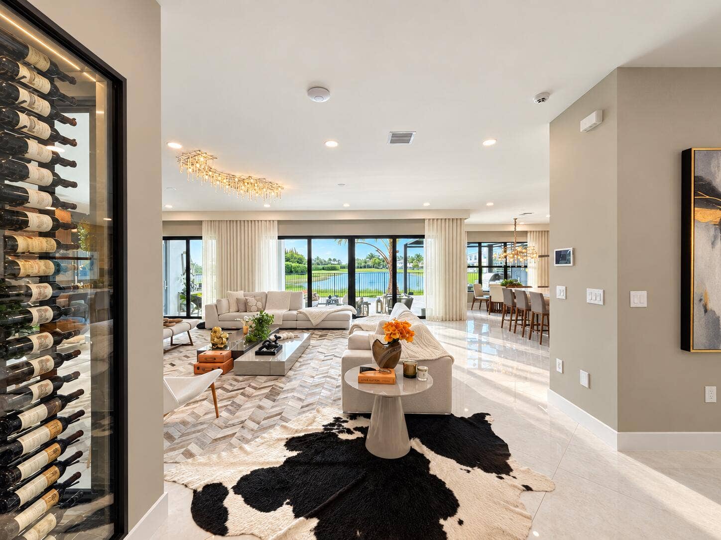 17119 Aquavera Way, Boca Raton, FL 33496 Wine Display