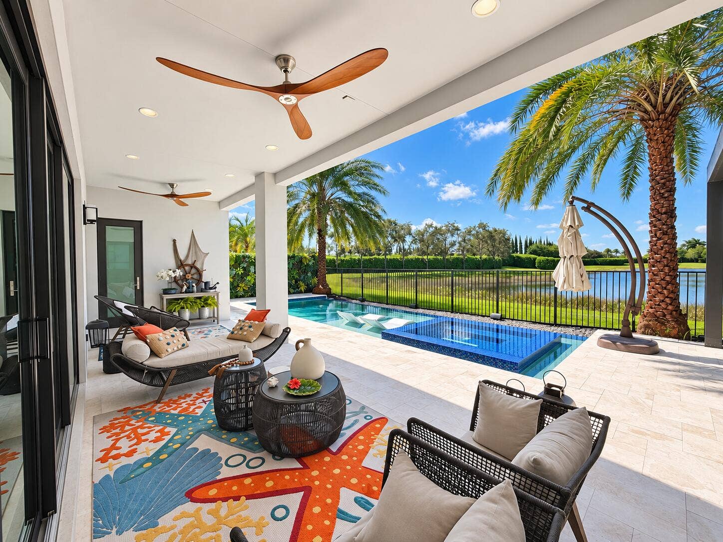 17119 Aquavera Way, Boca Raton, FL 33496 Covered Patio