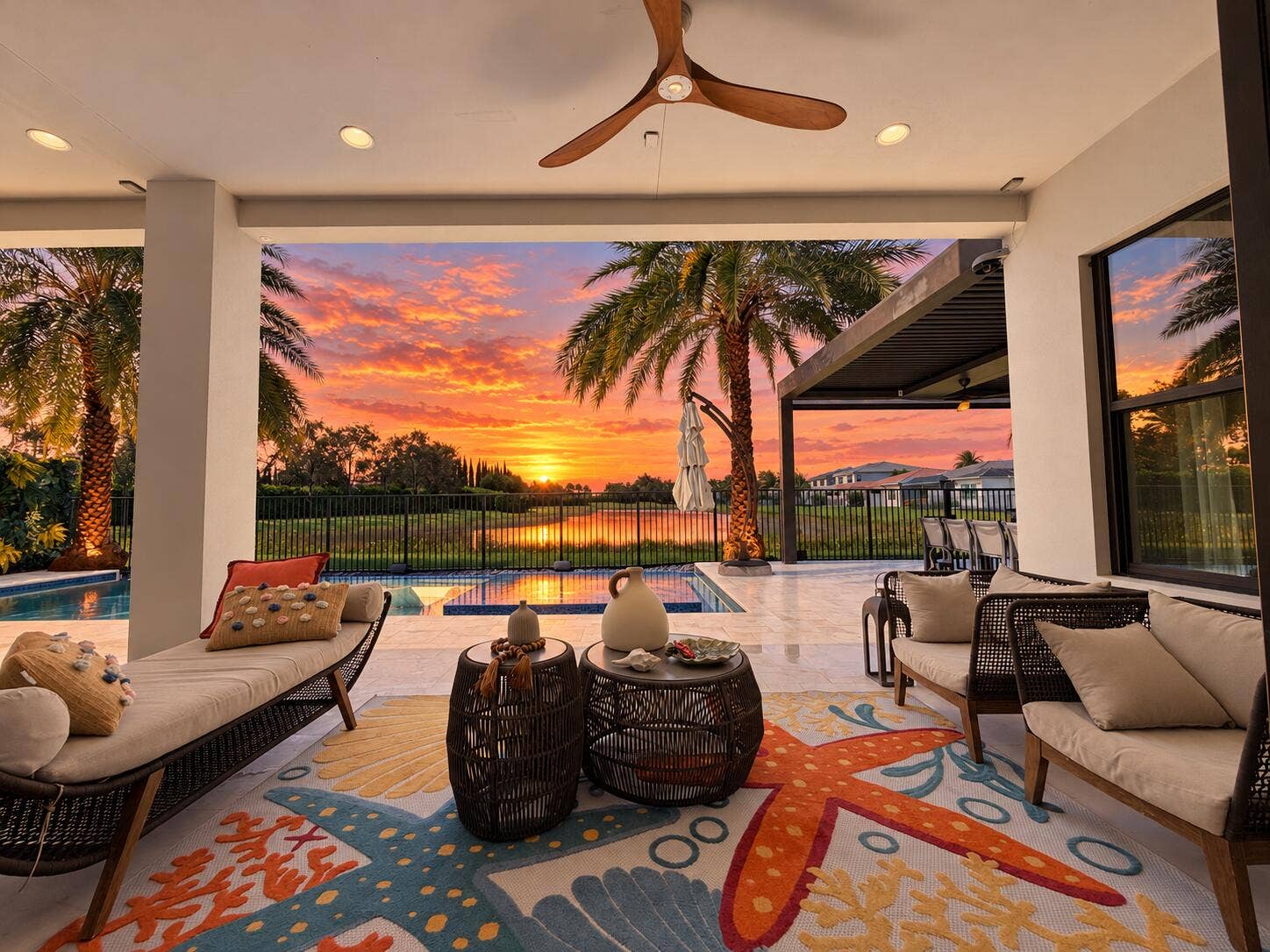 17119 Aquavera Way, Boca Raton, FL 33496 Covered Patio