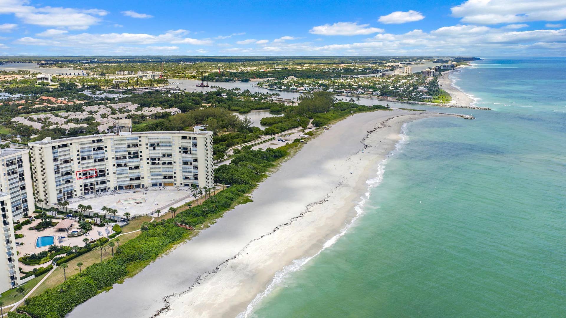 400 Ocean Trail Way, #608, Jupiter, FL 33477 Ocean Trails Aerial View