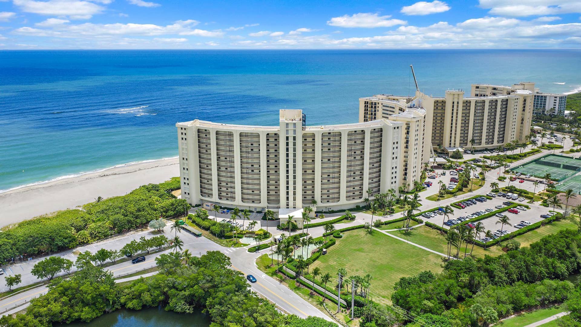 400 Ocean Trail Way, #608, Jupiter, FL 33477 Ocean Trails Aerial View