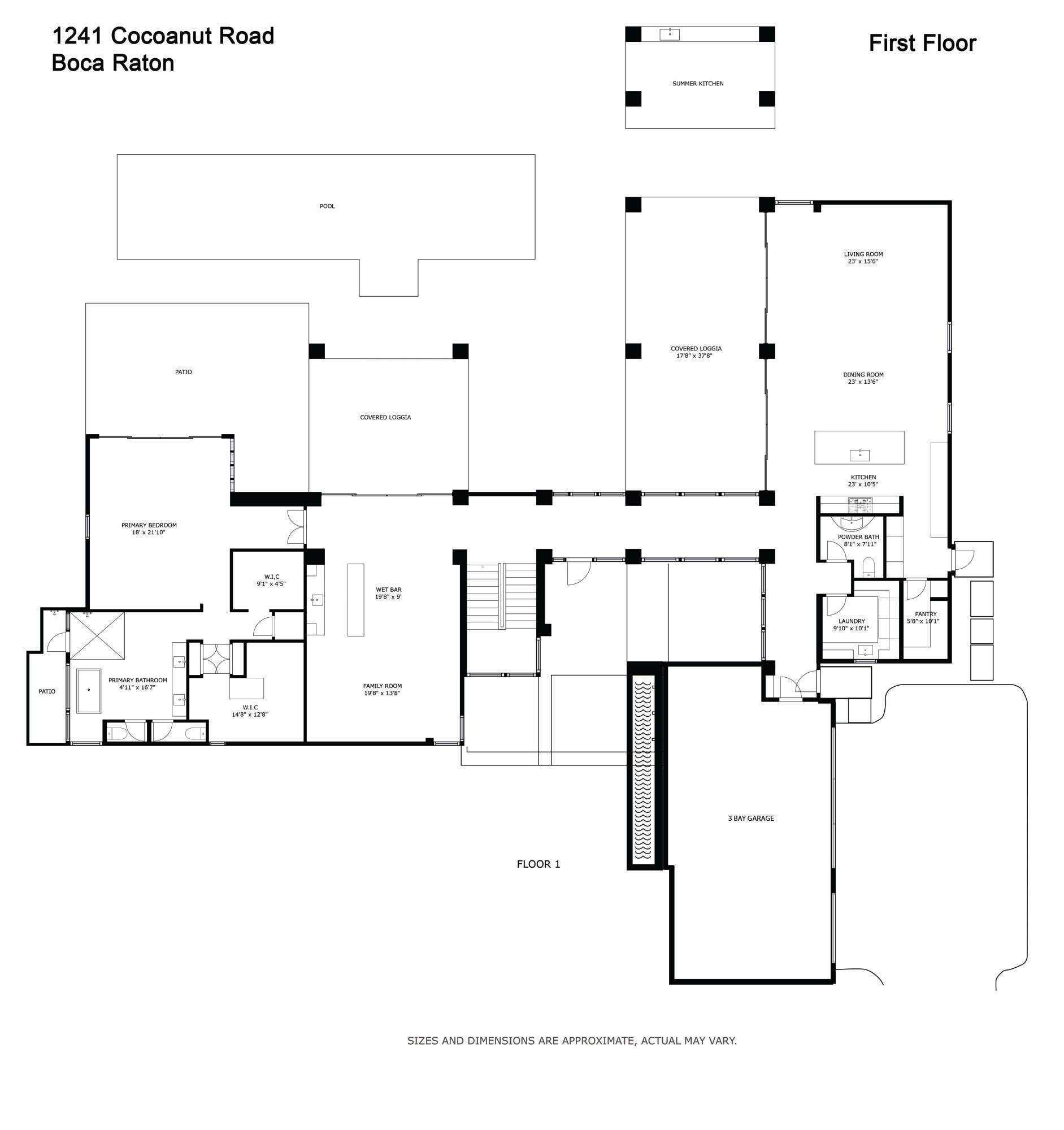 1st Floor - Floorplan