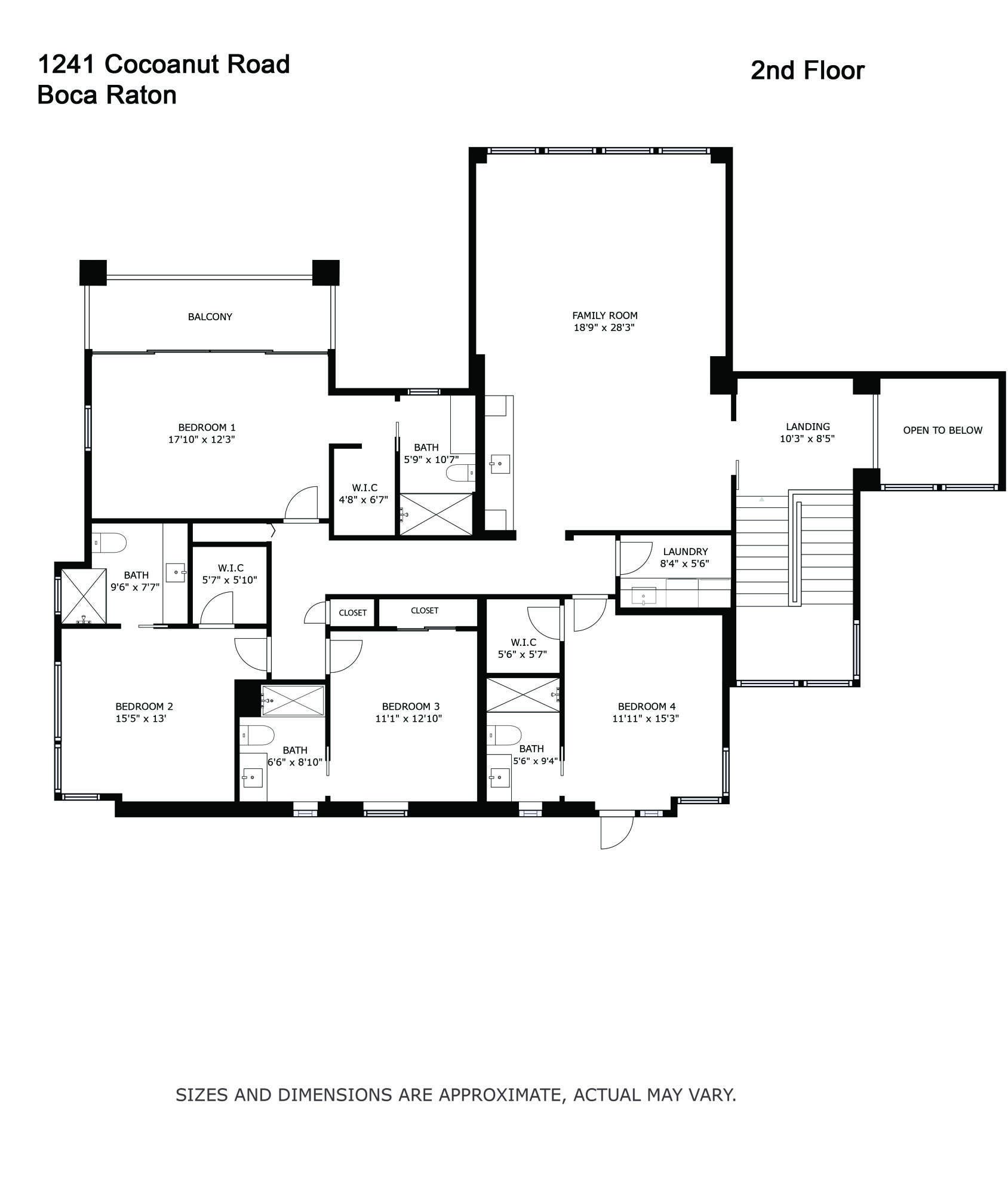 2nd Floor - Floorplan