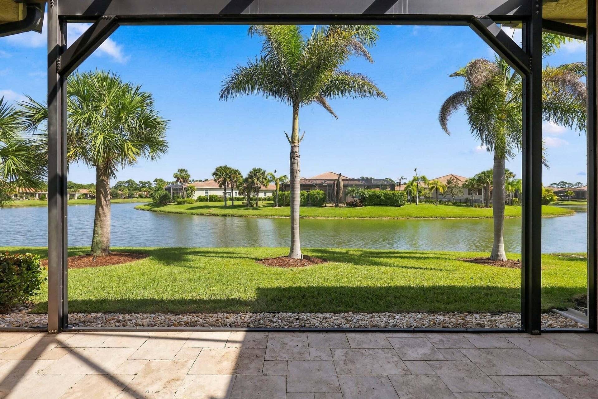 Lake View with Picture Window