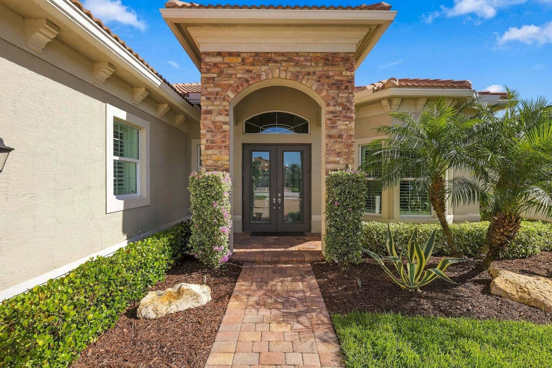 Double Glass Door entrance