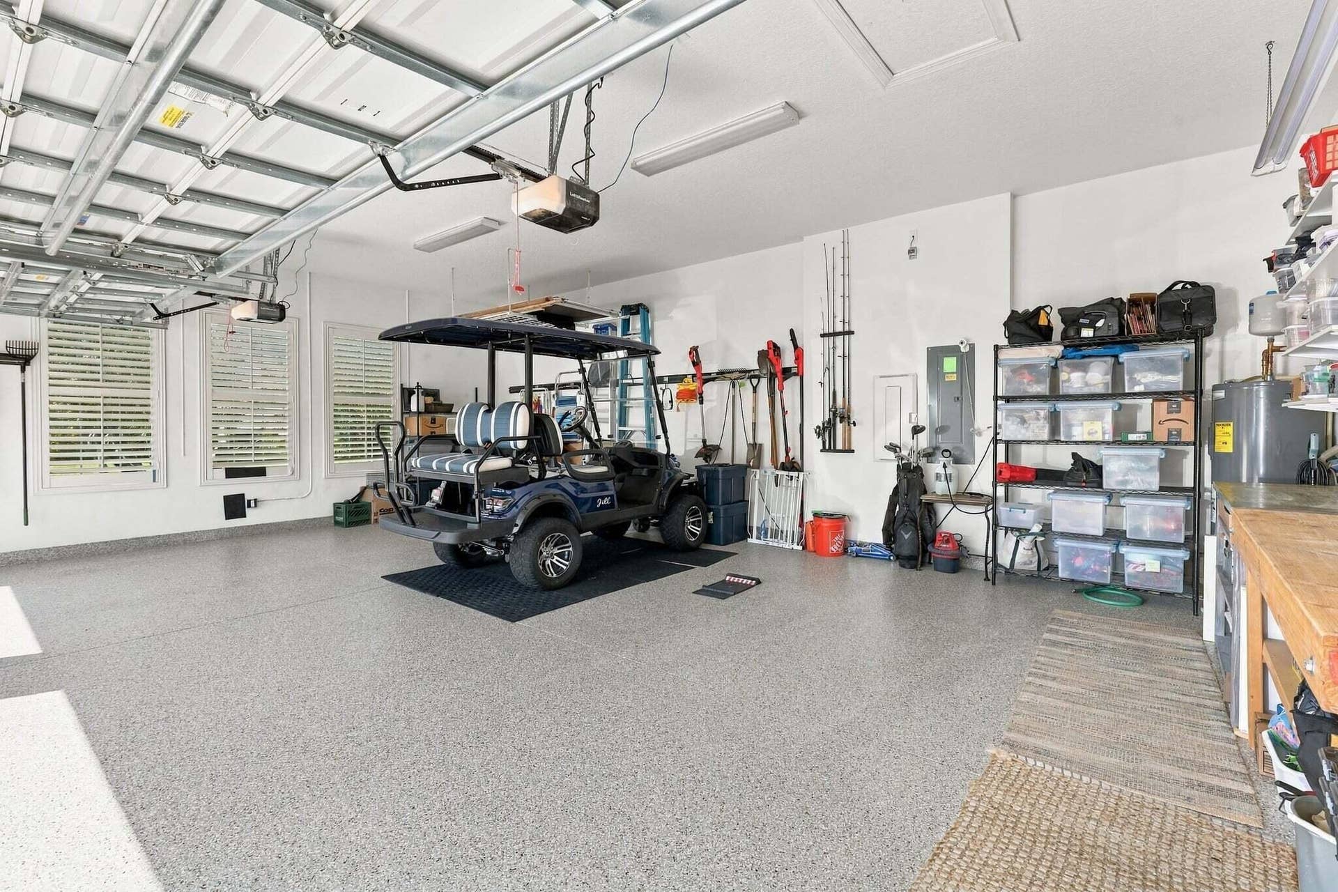 Epoxy flooring