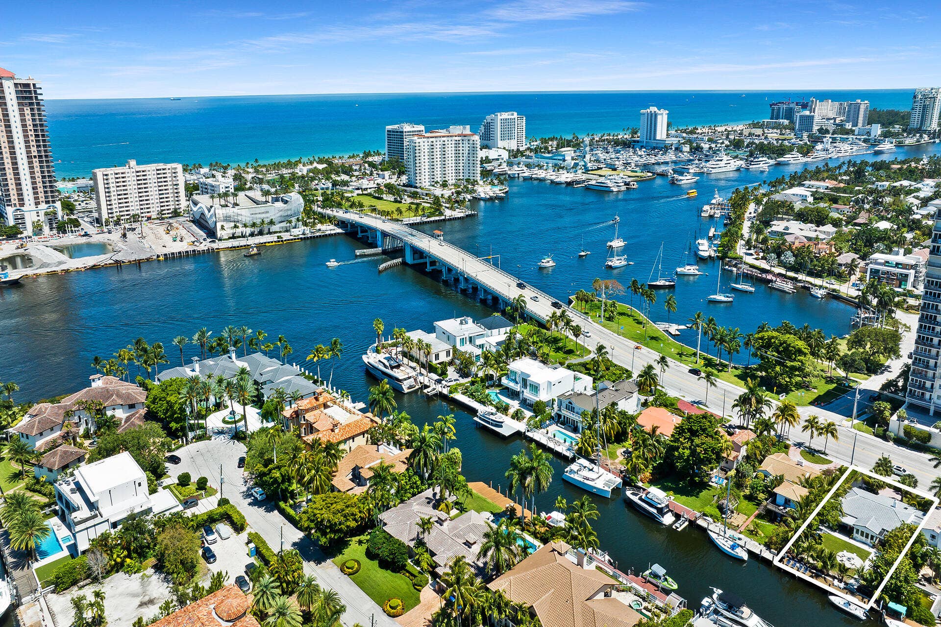 Direct Access to Intracoastal and Ocean