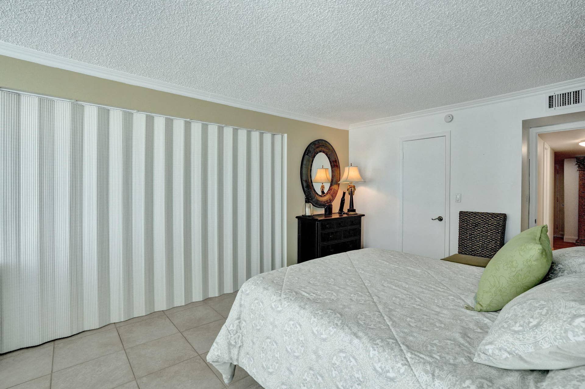 2nd bedroom with privacy door