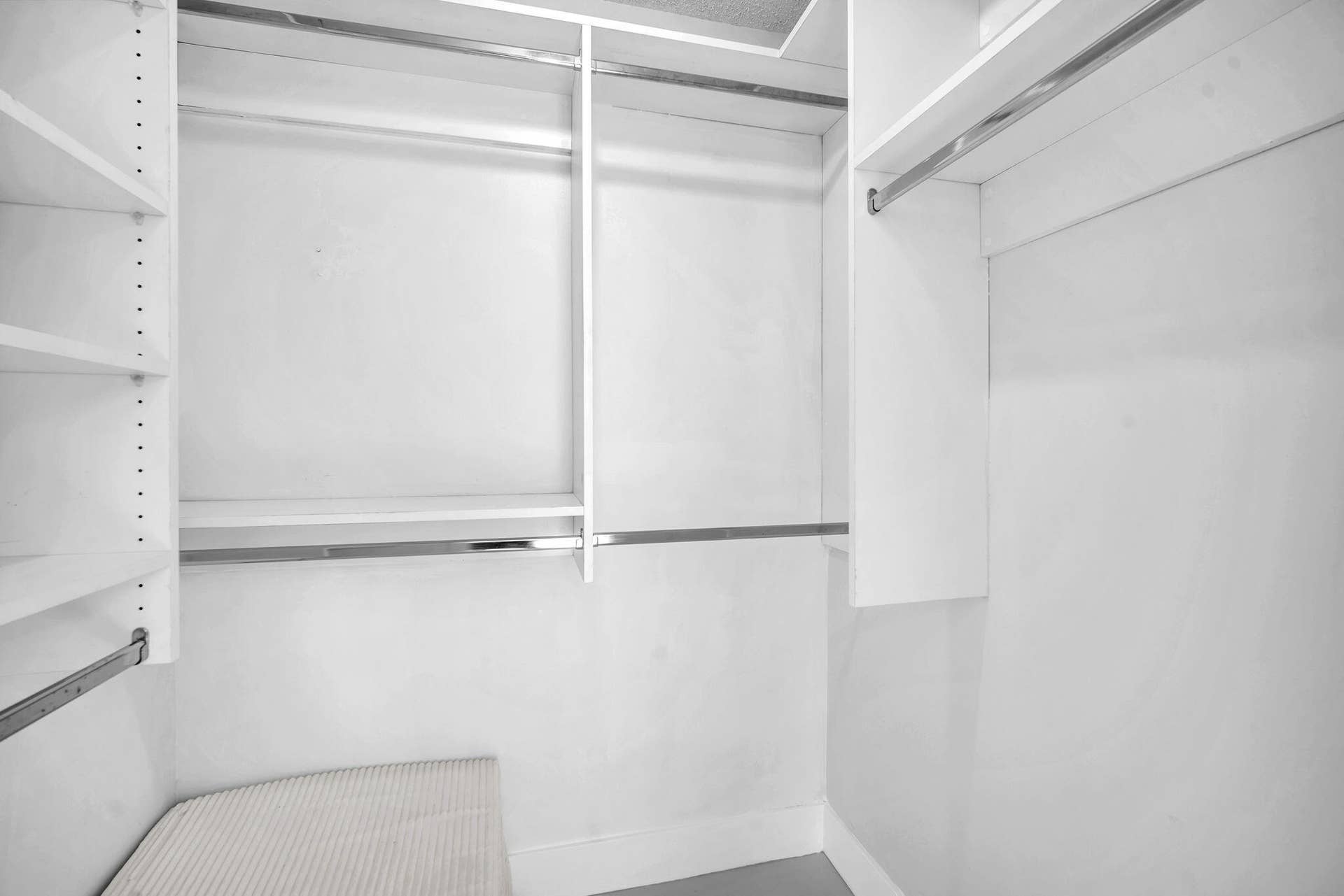 Second bedroom walk in closet