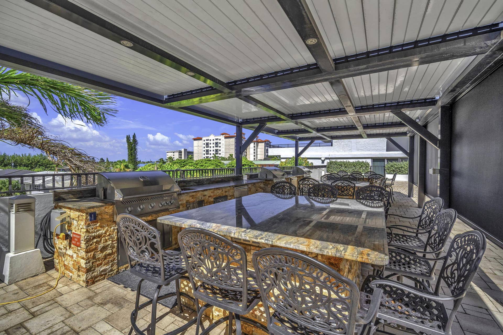 BBQ area