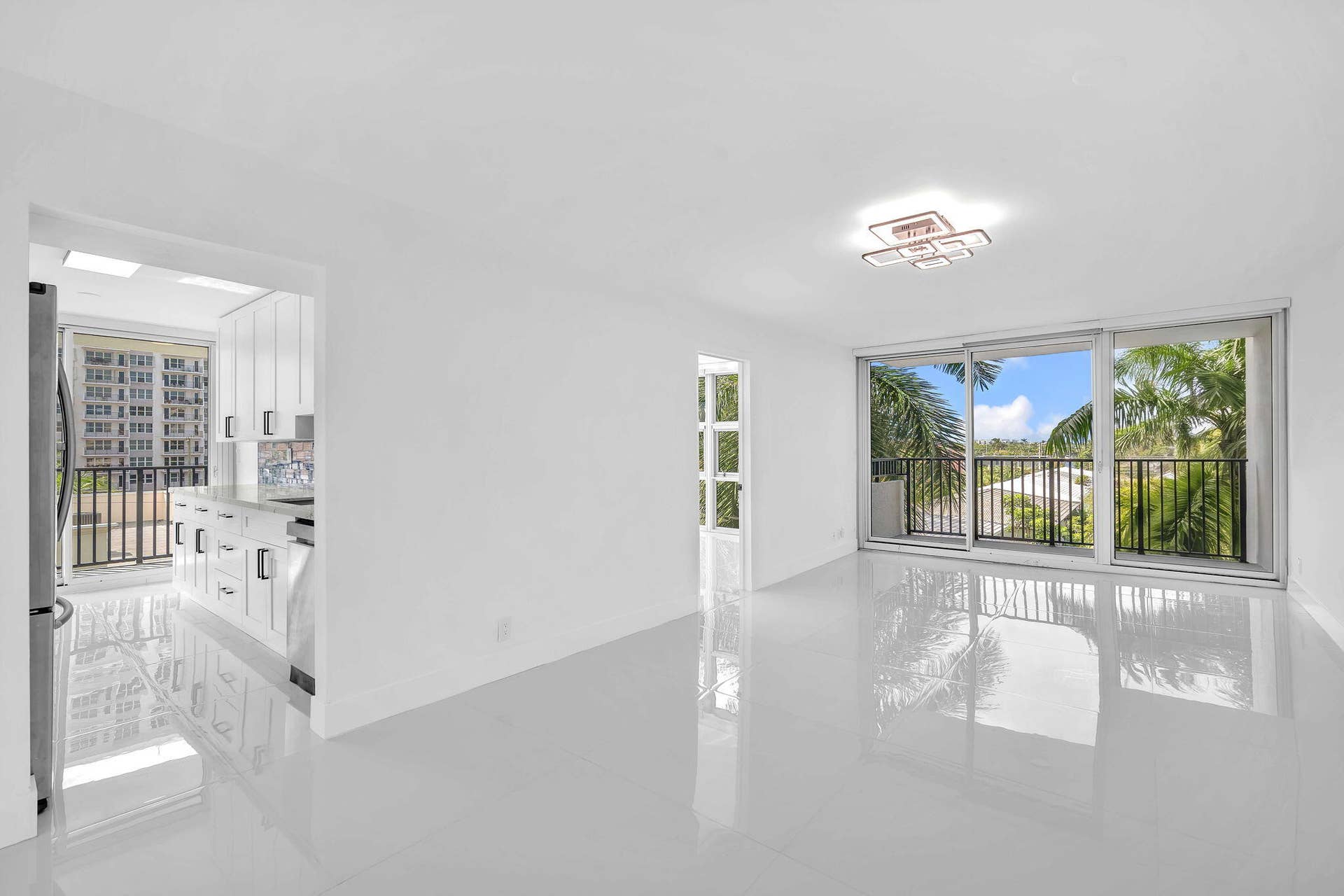 Living area from front door