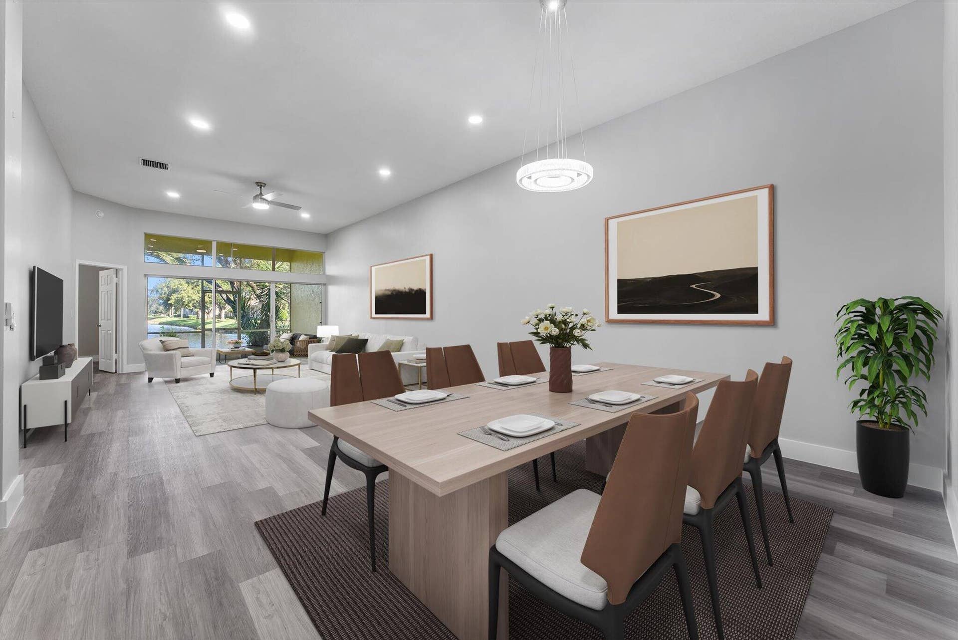 5375 Monterey Circle, #D, Delray Beach, FL 33484 42-13 - Living and dining room_final