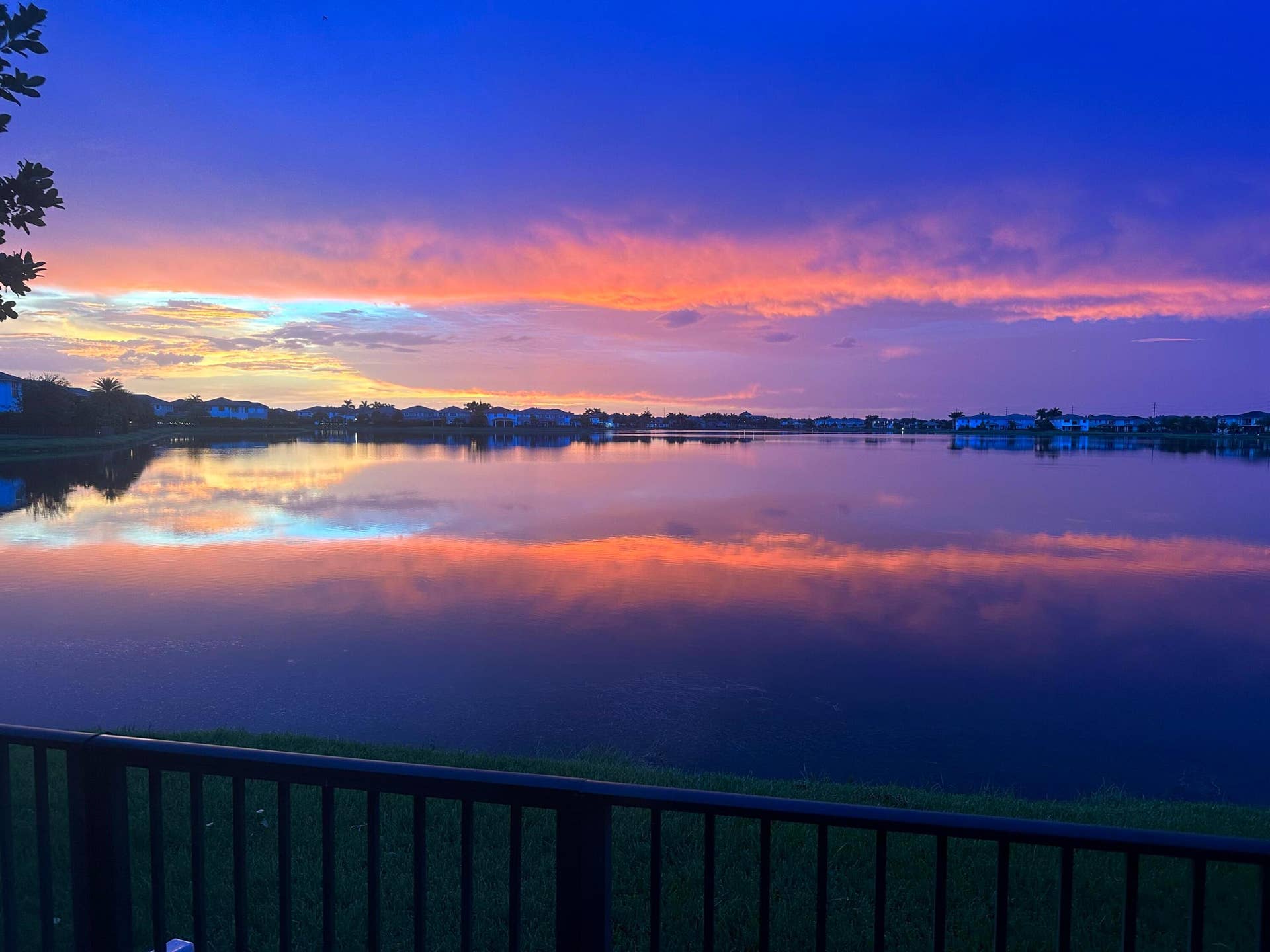 The most beautiful sunsets from the back yard