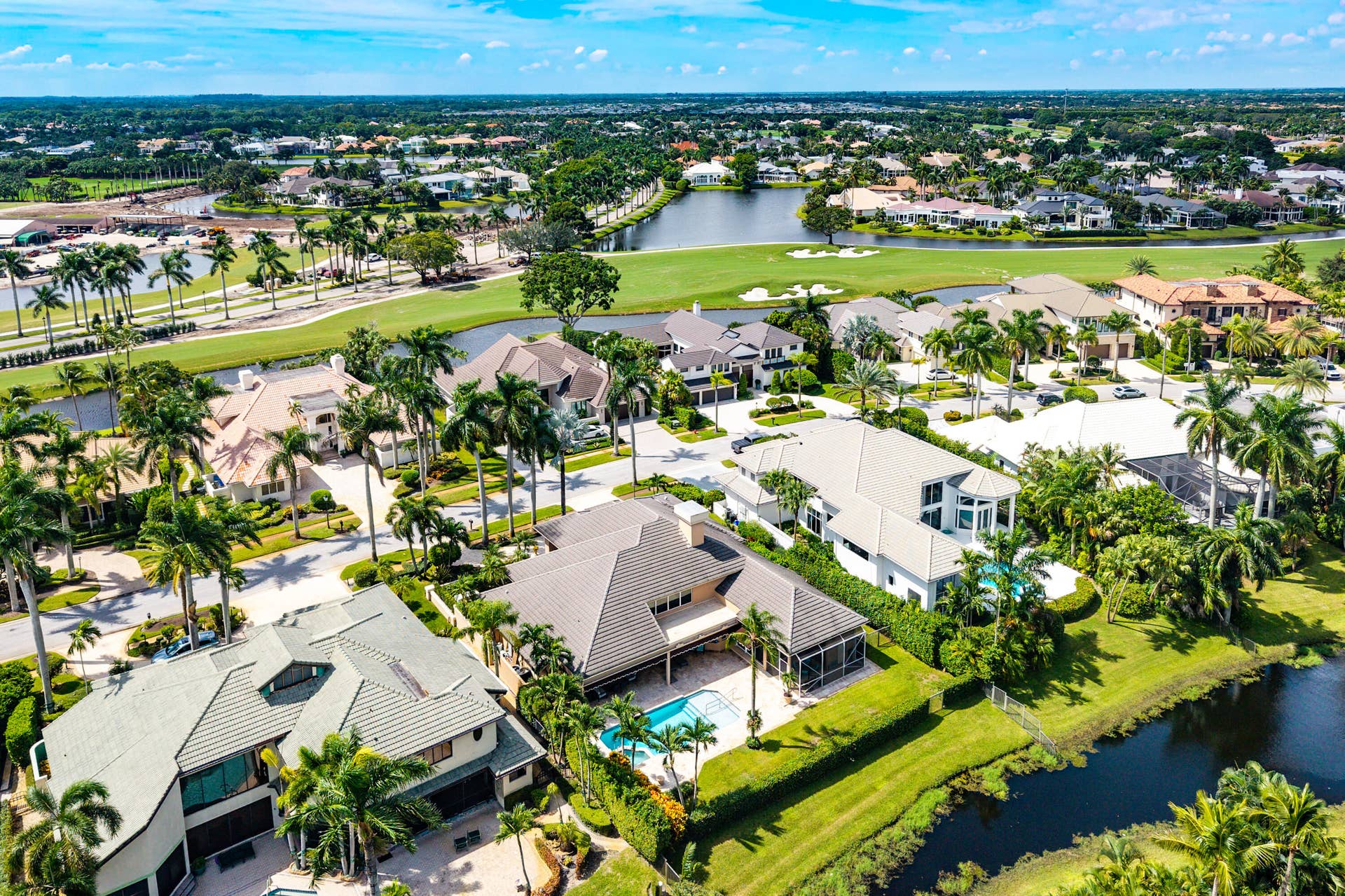 7235 QUEENFERRY Circle, Boca Raton, FL 33496 Aerial view
