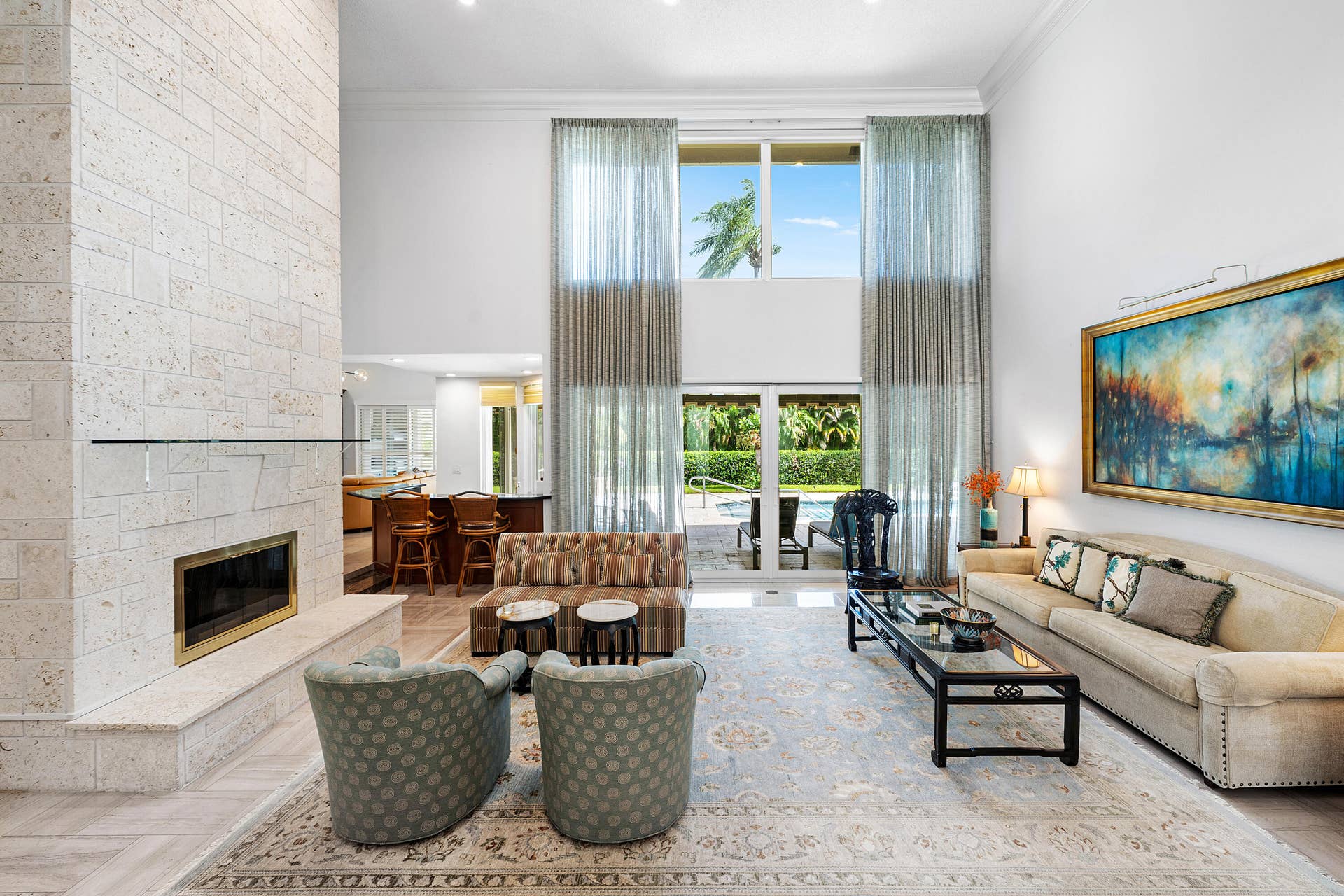 7235 QUEENFERRY Circle, Boca Raton, FL 33496 Living Room