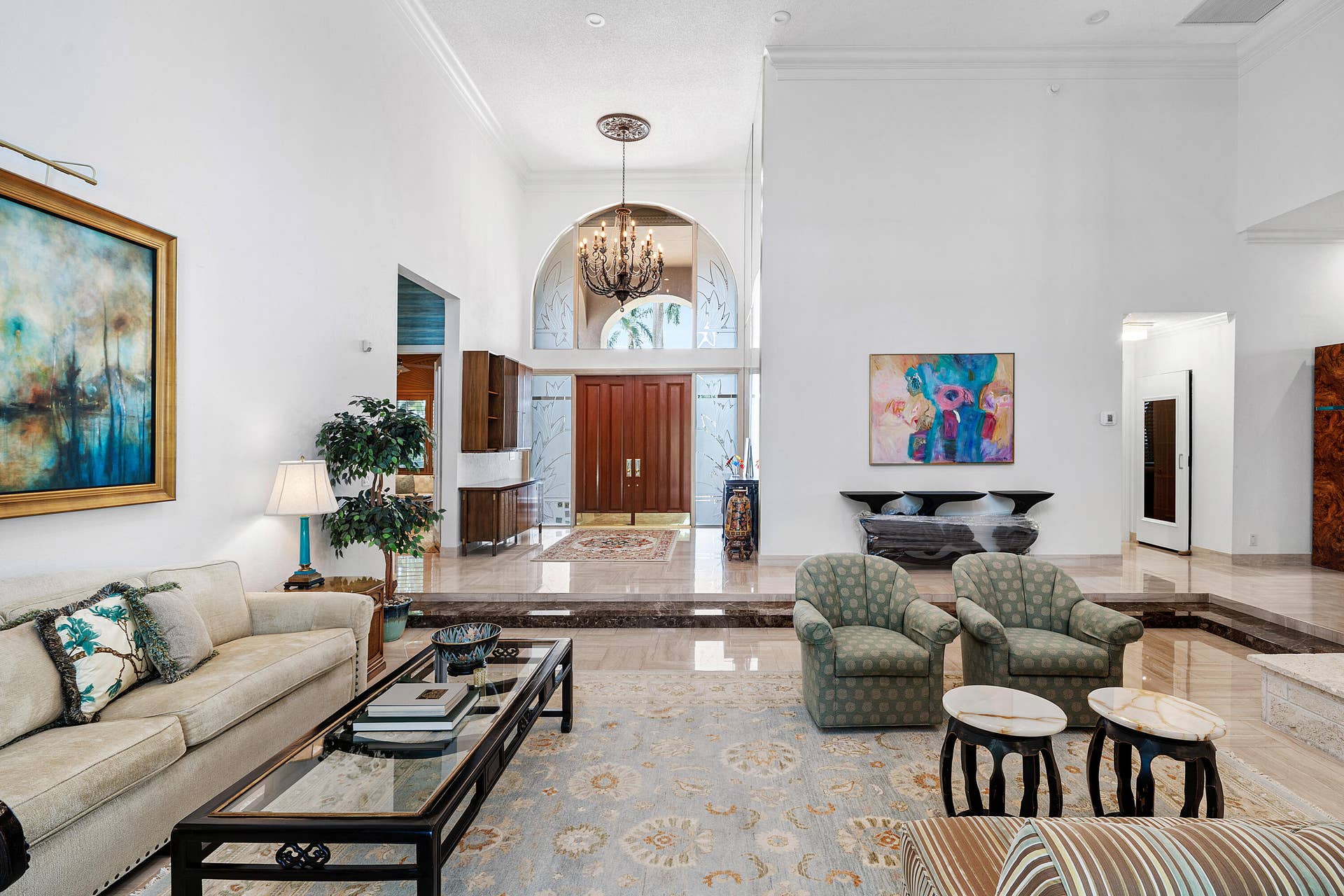 7235 QUEENFERRY Circle, Boca Raton, FL 33496 Living Room