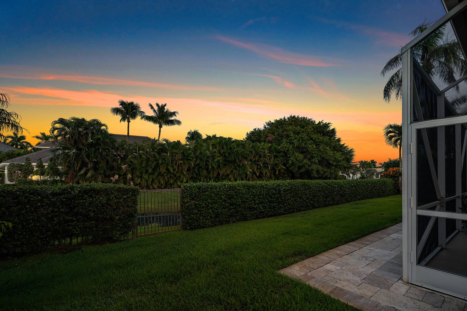7235 QUEENFERRY Circle, Boca Raton, FL 33496 Exterior View at twilight