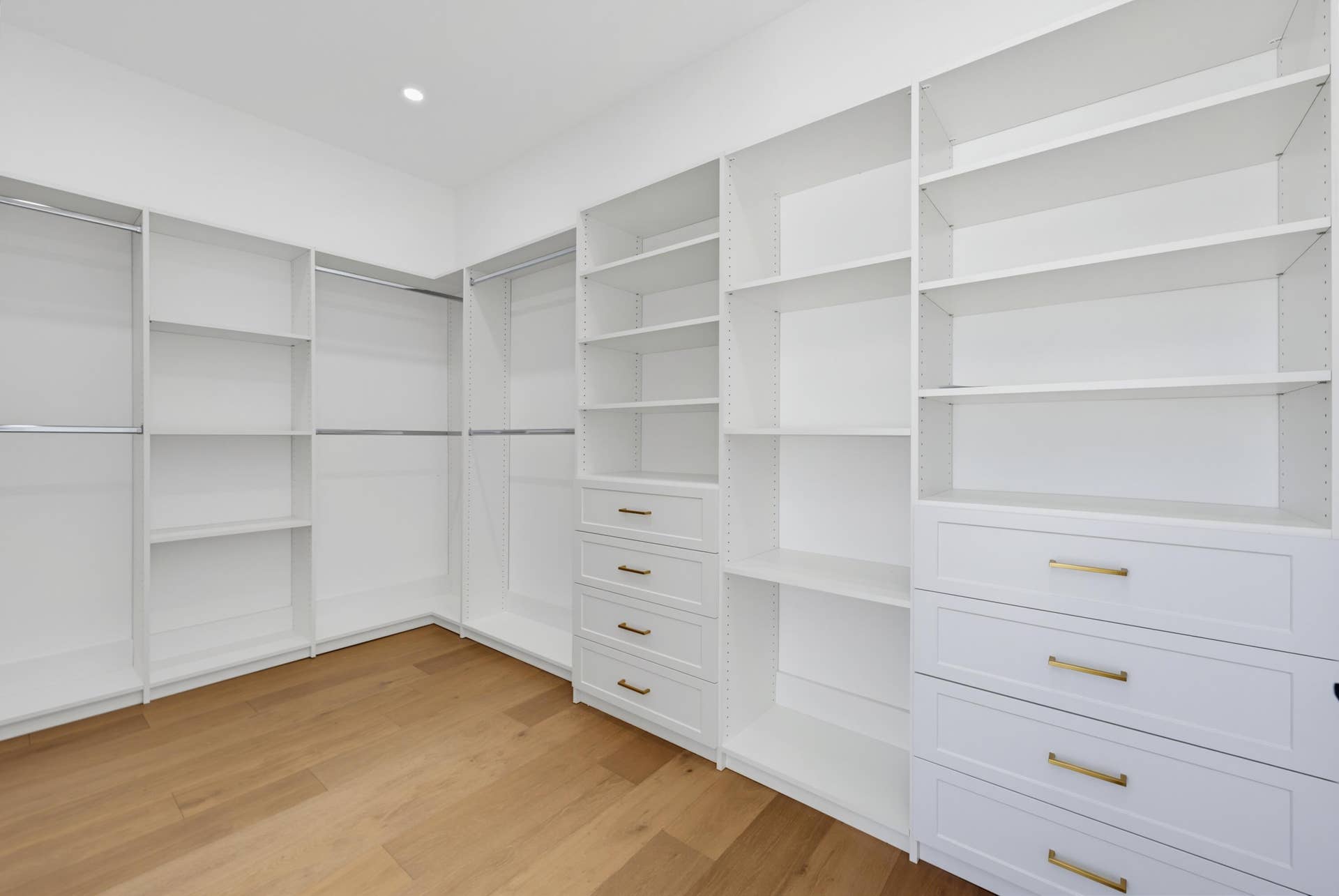 Primary Bedroom Walk In Closet with built-ins