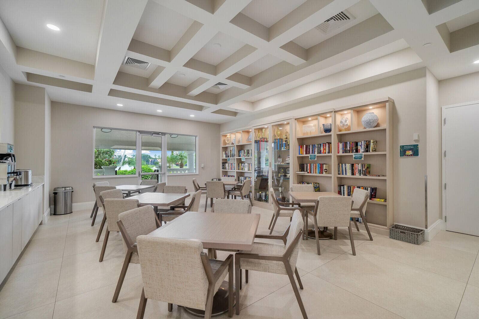 11674 Caracas Boulevard, Boynton Beach, FL 33437 Clubhouse Library