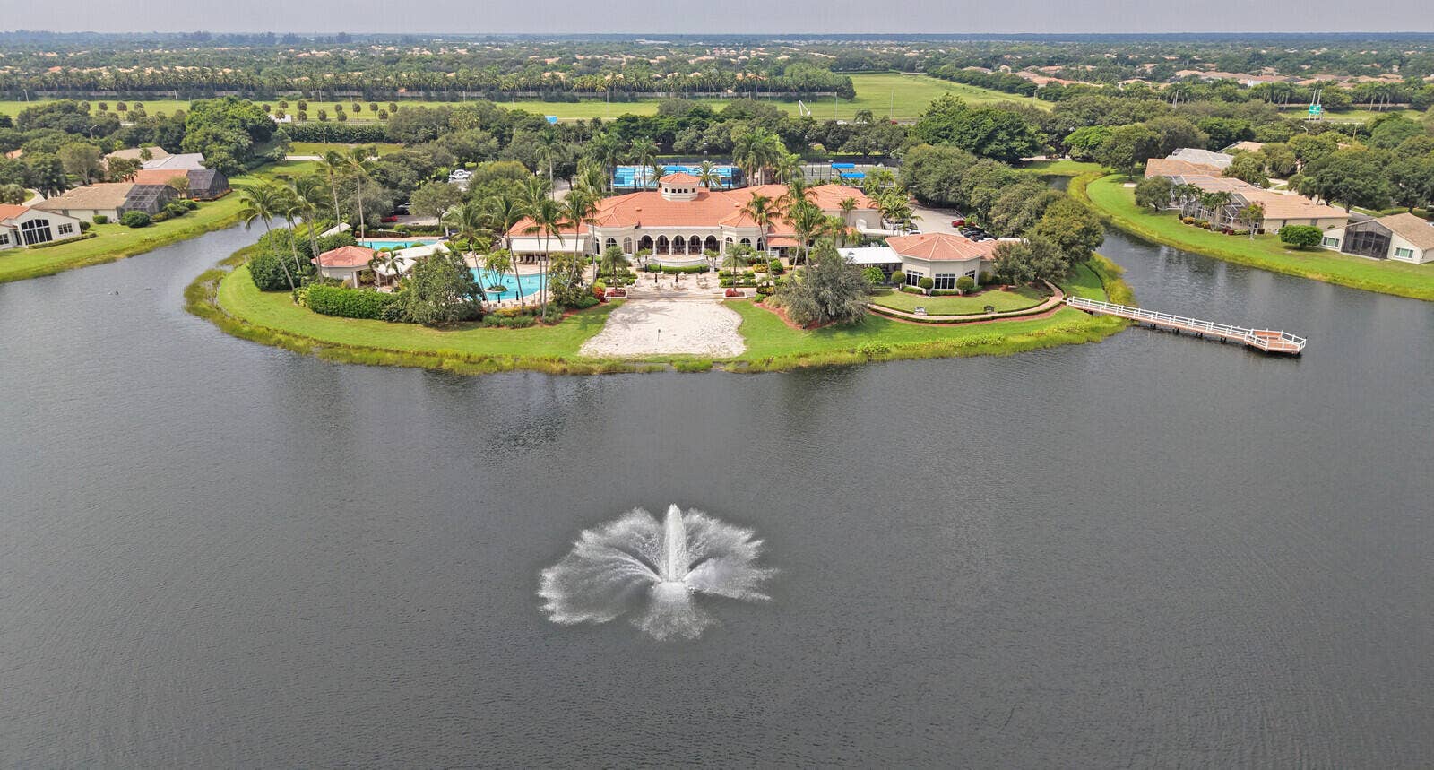 11674 Caracas Boulevard, Boynton Beach, FL 33437 Community Clubhouse - Aerial View