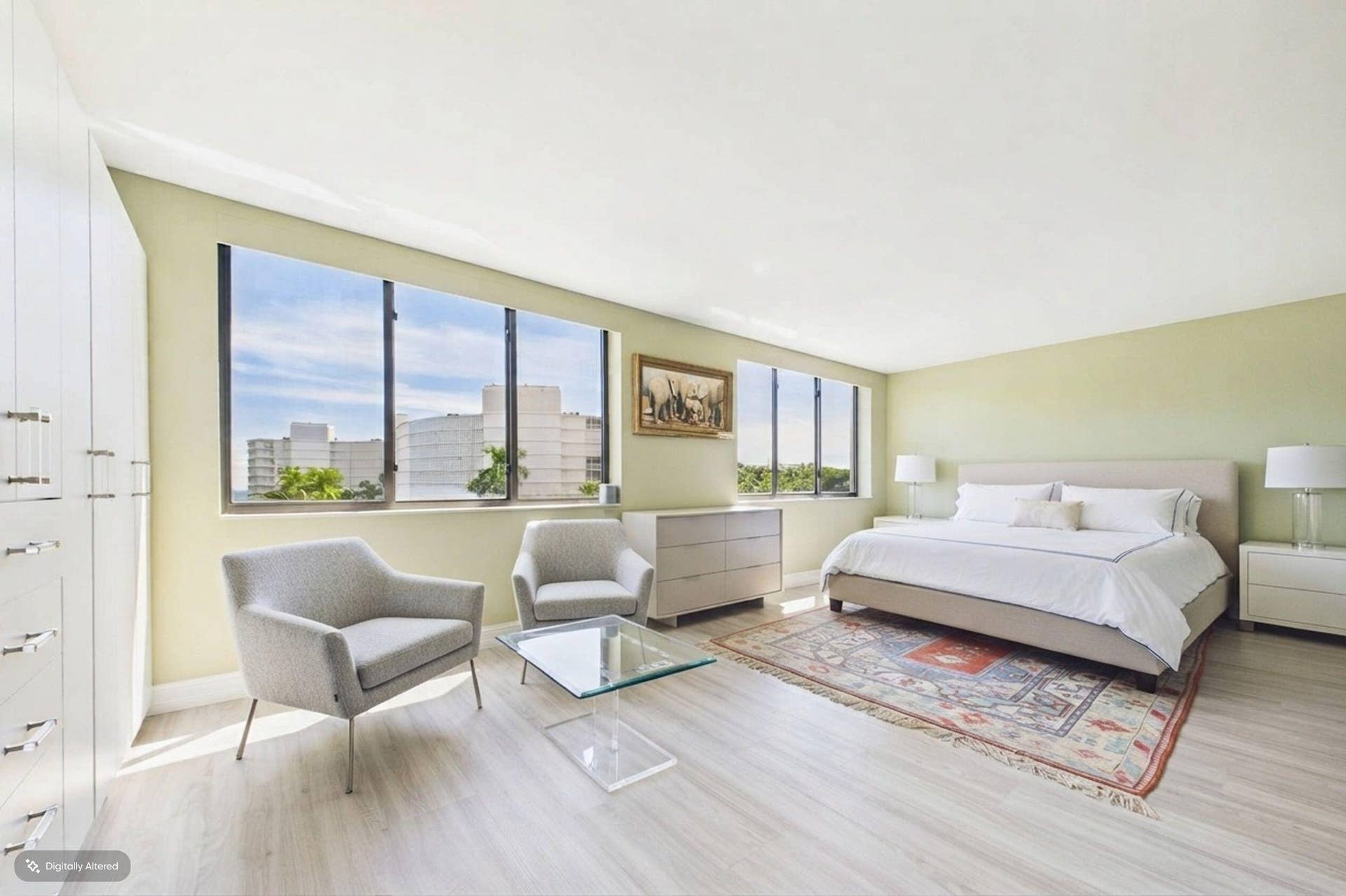 2778 S OCEAN Boulevard, #305S, Palm Beach, FL 33480 Primary Bedroom /combined with 2nd Bedroom