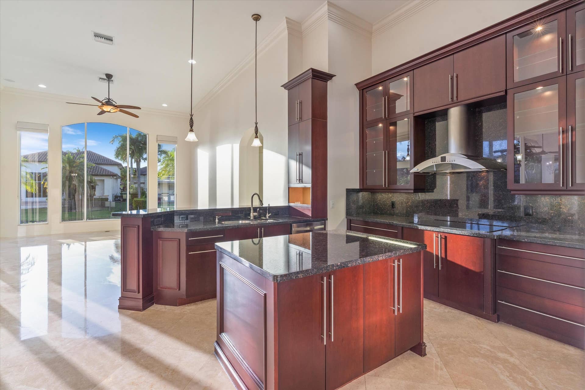 Open Kitchen with Center Island