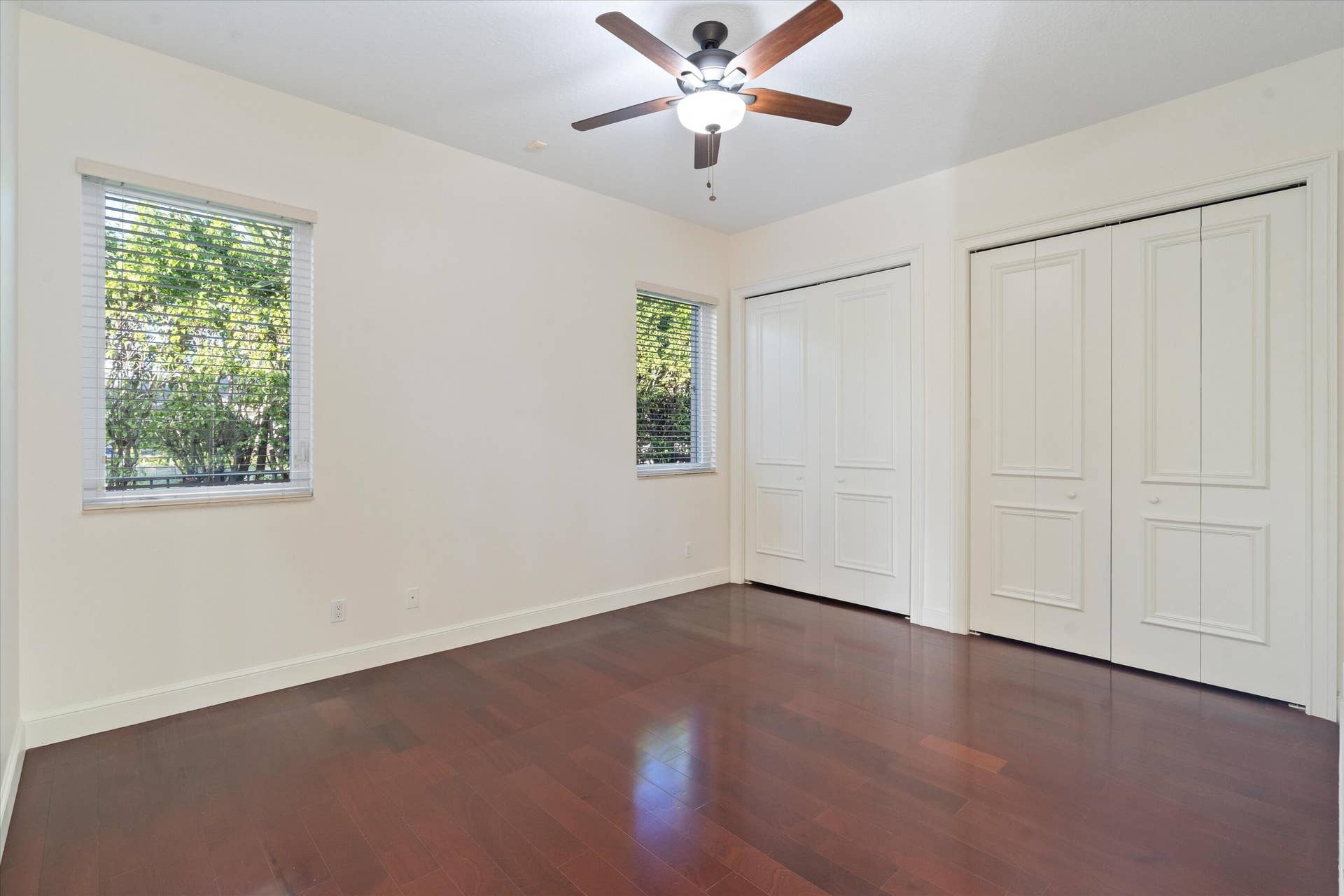Bedroom 3 w Double Closets w Built ins